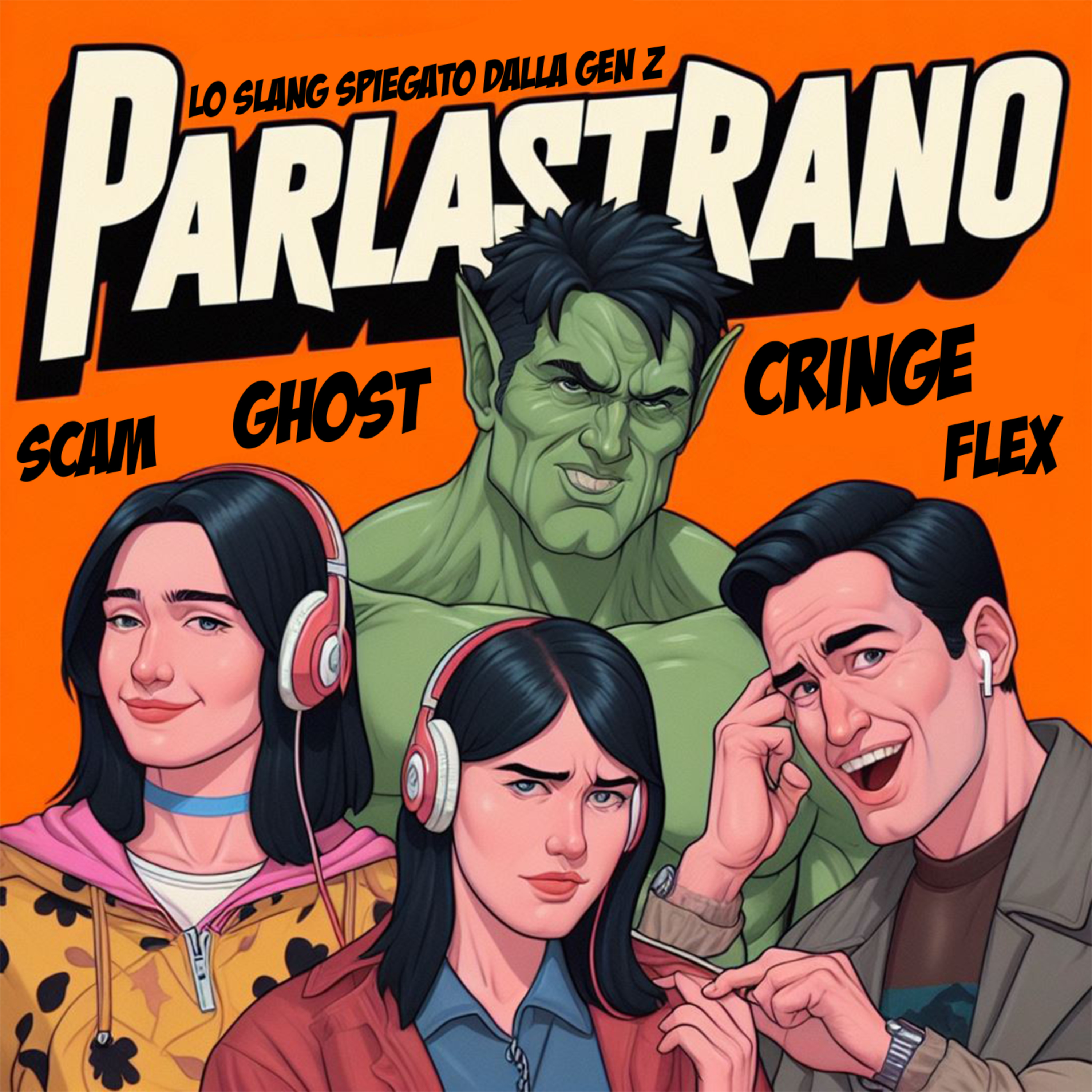 Parlastrano - Podcast sullo slang urbano podcast artwork