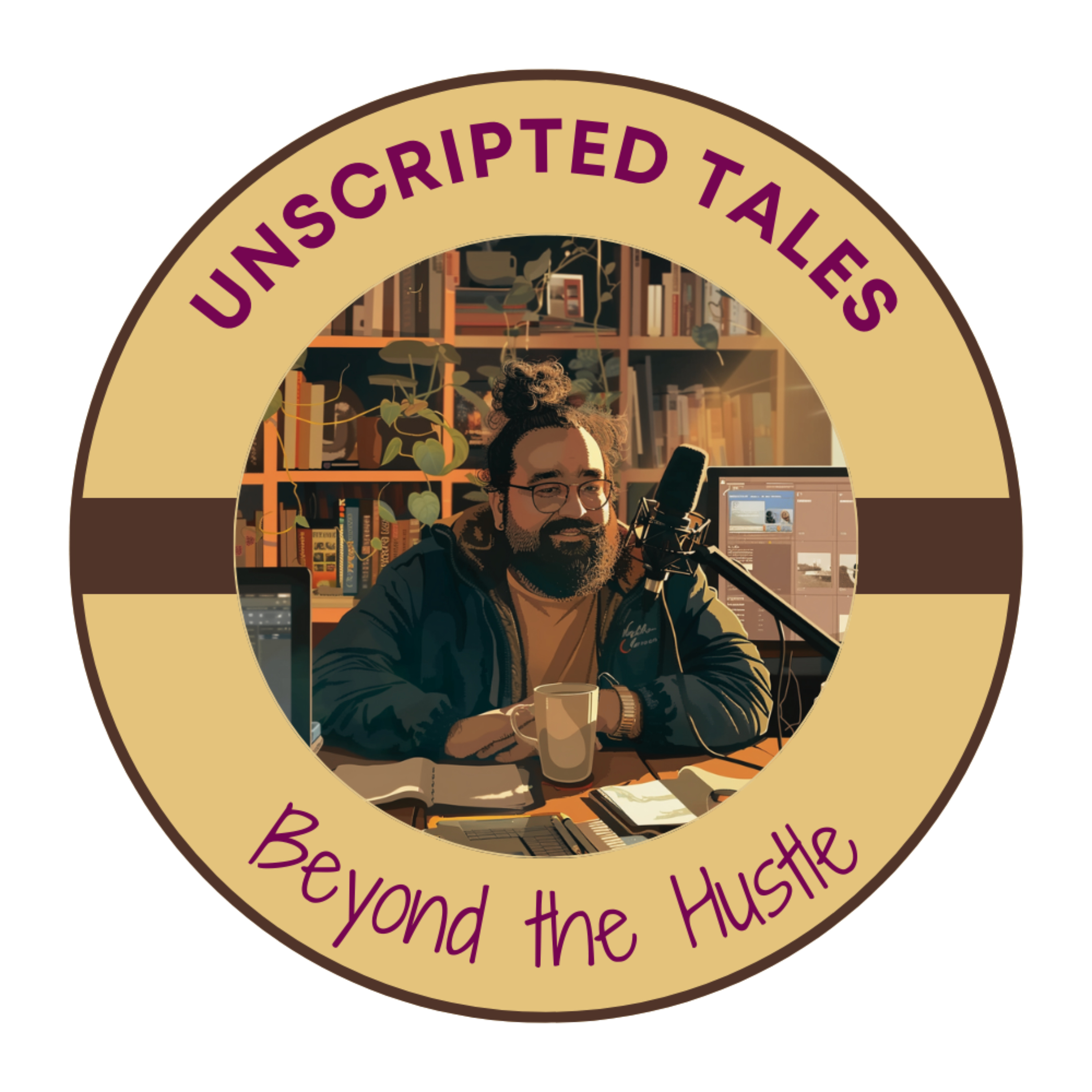 Unscripted Tales : Beyond the Hustle podcast artwork