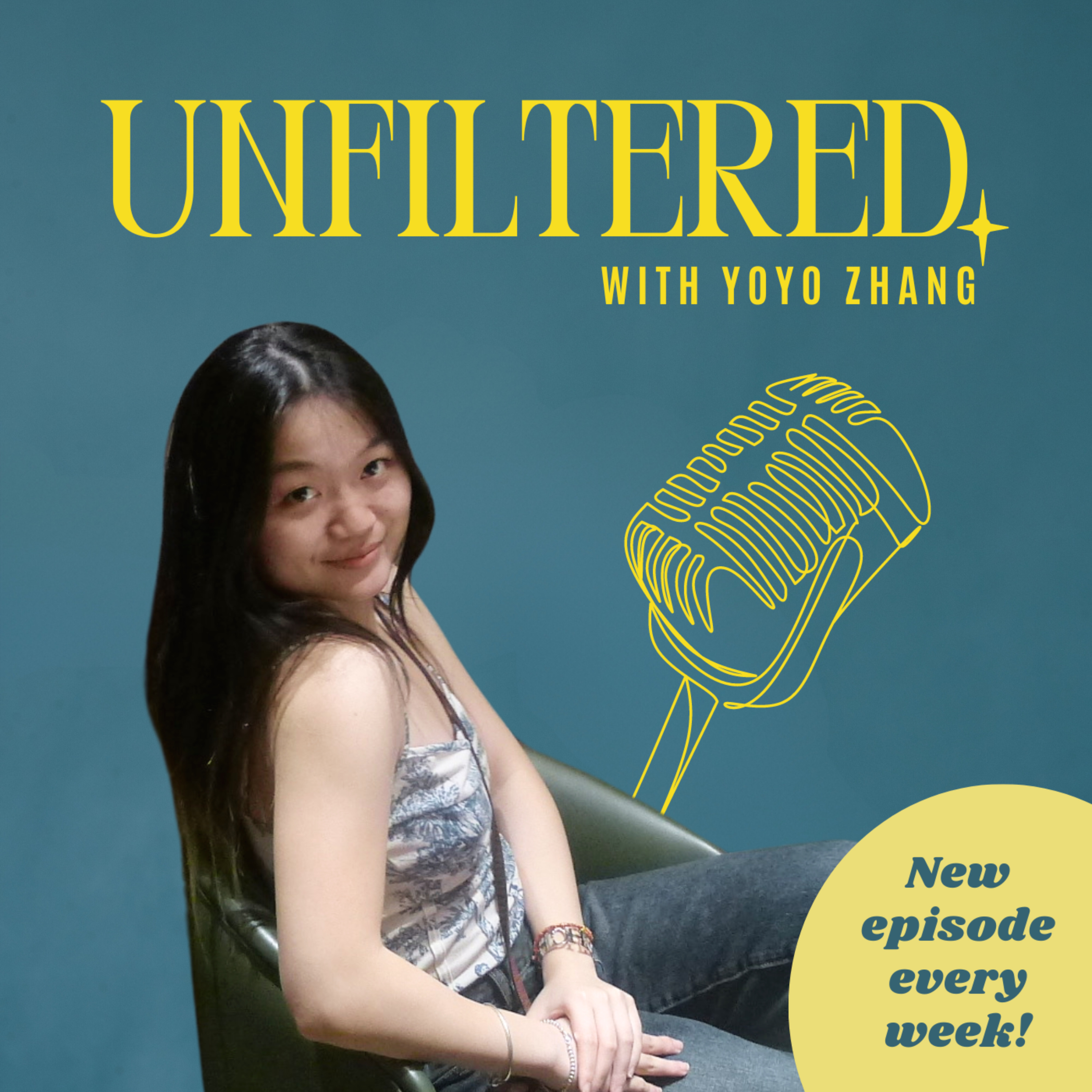Unfiltered with Yoyo Zhang podcast artwork