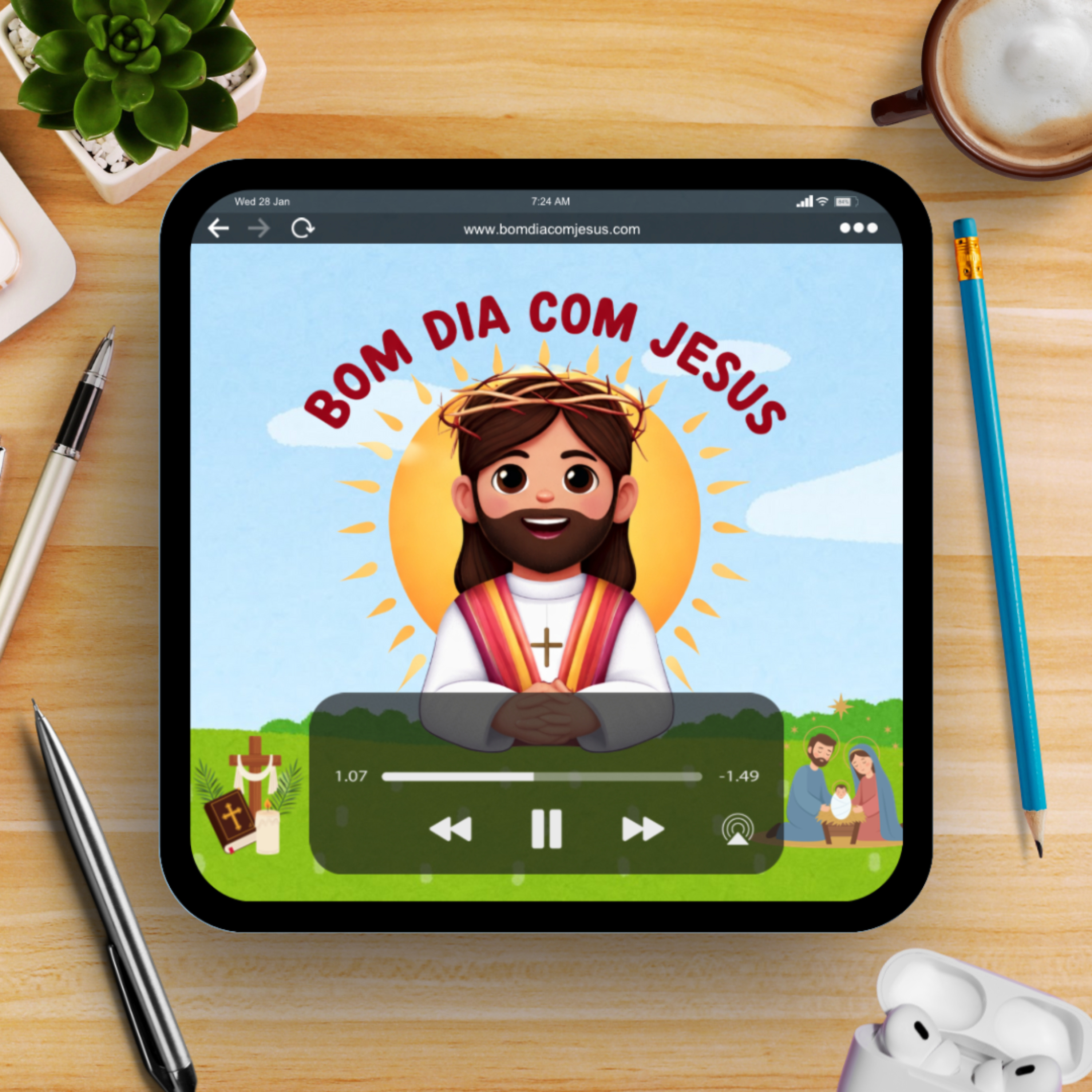 Bom dia com Jesus
