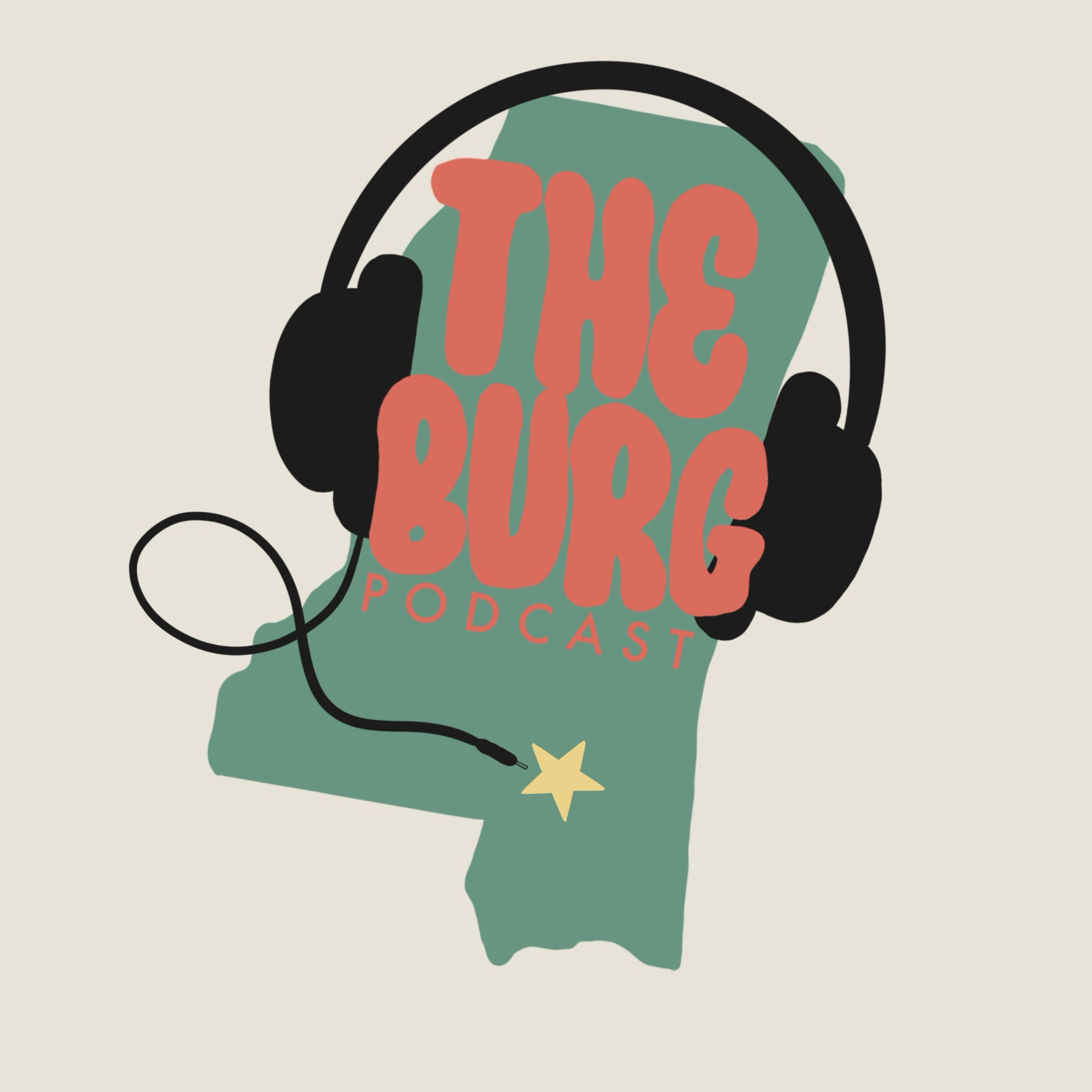 The 'Burg Podcast cover art