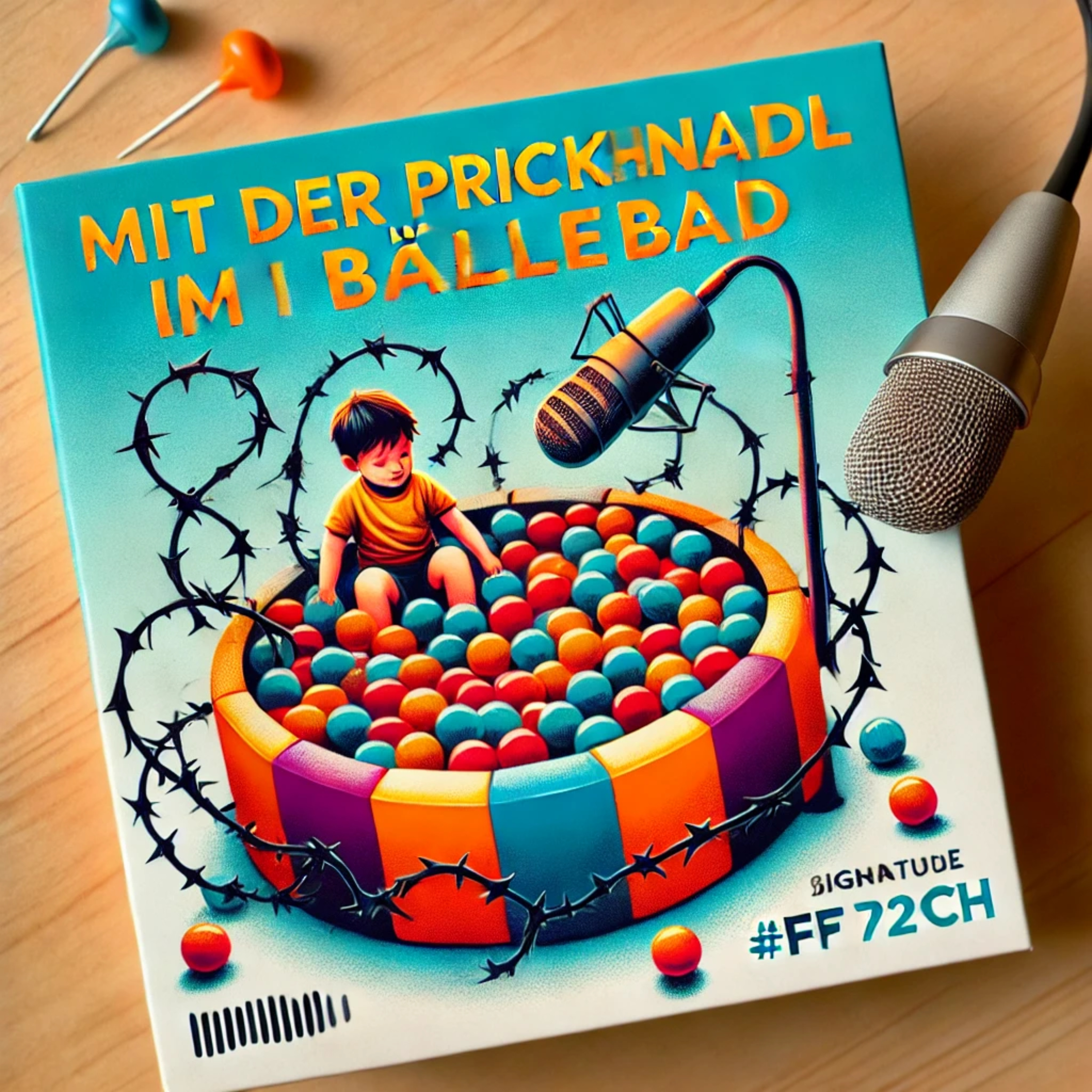 Mit der Prickelnadel im Bällebad