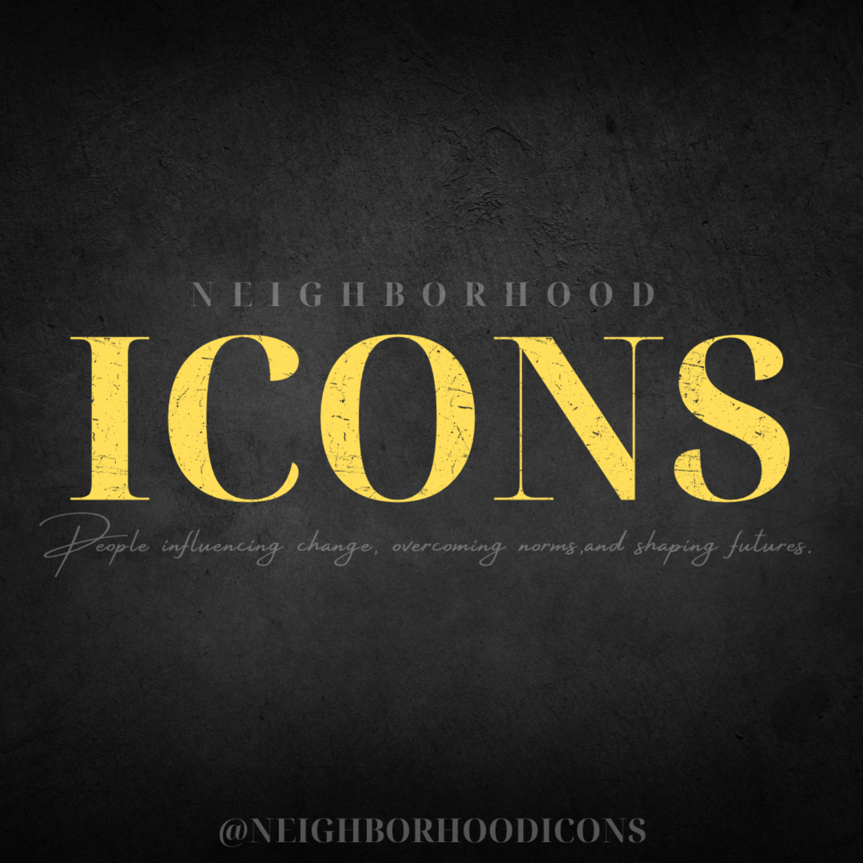 Neighborhood Icons podcast artwork