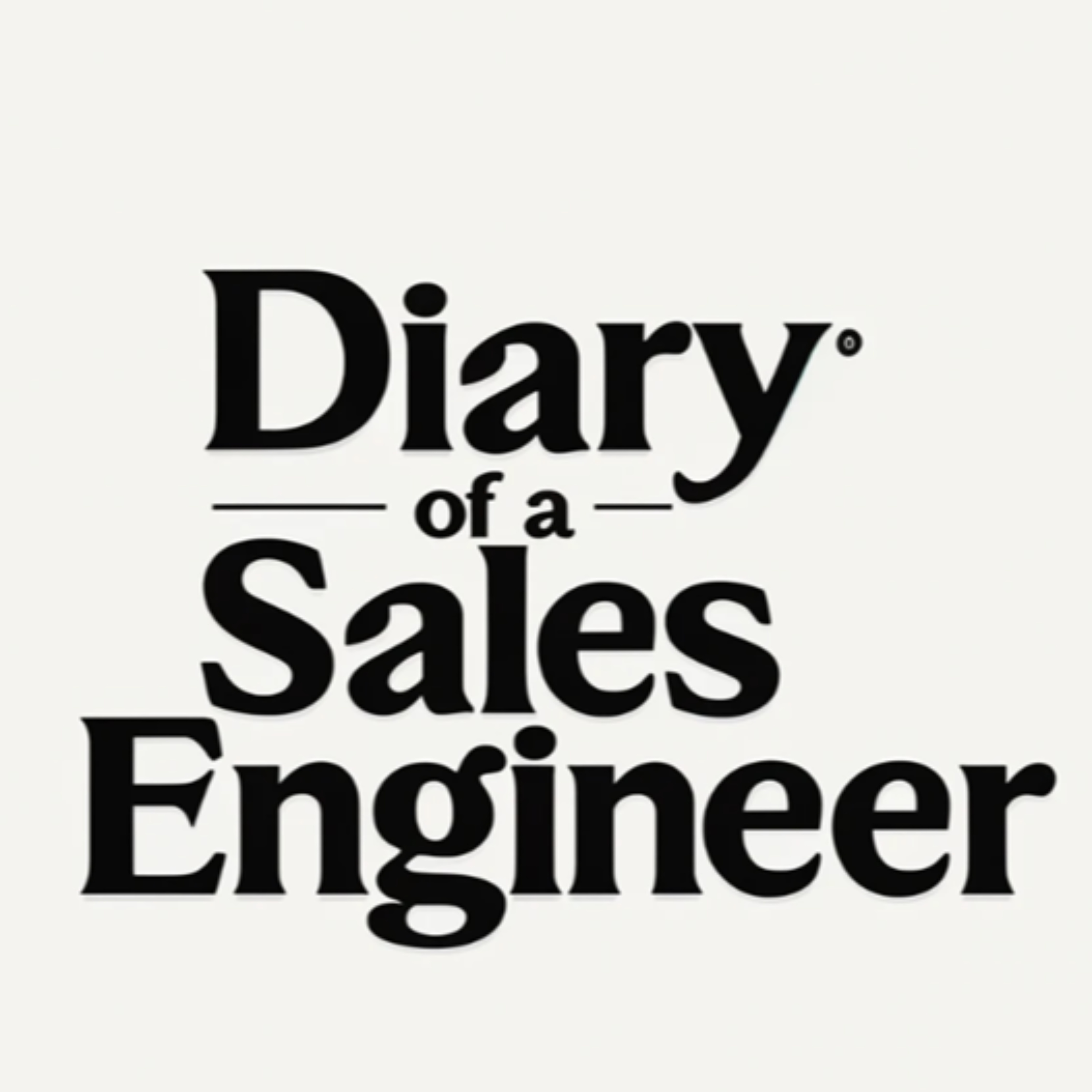 Diary of a Sales Engineer podcast artwork