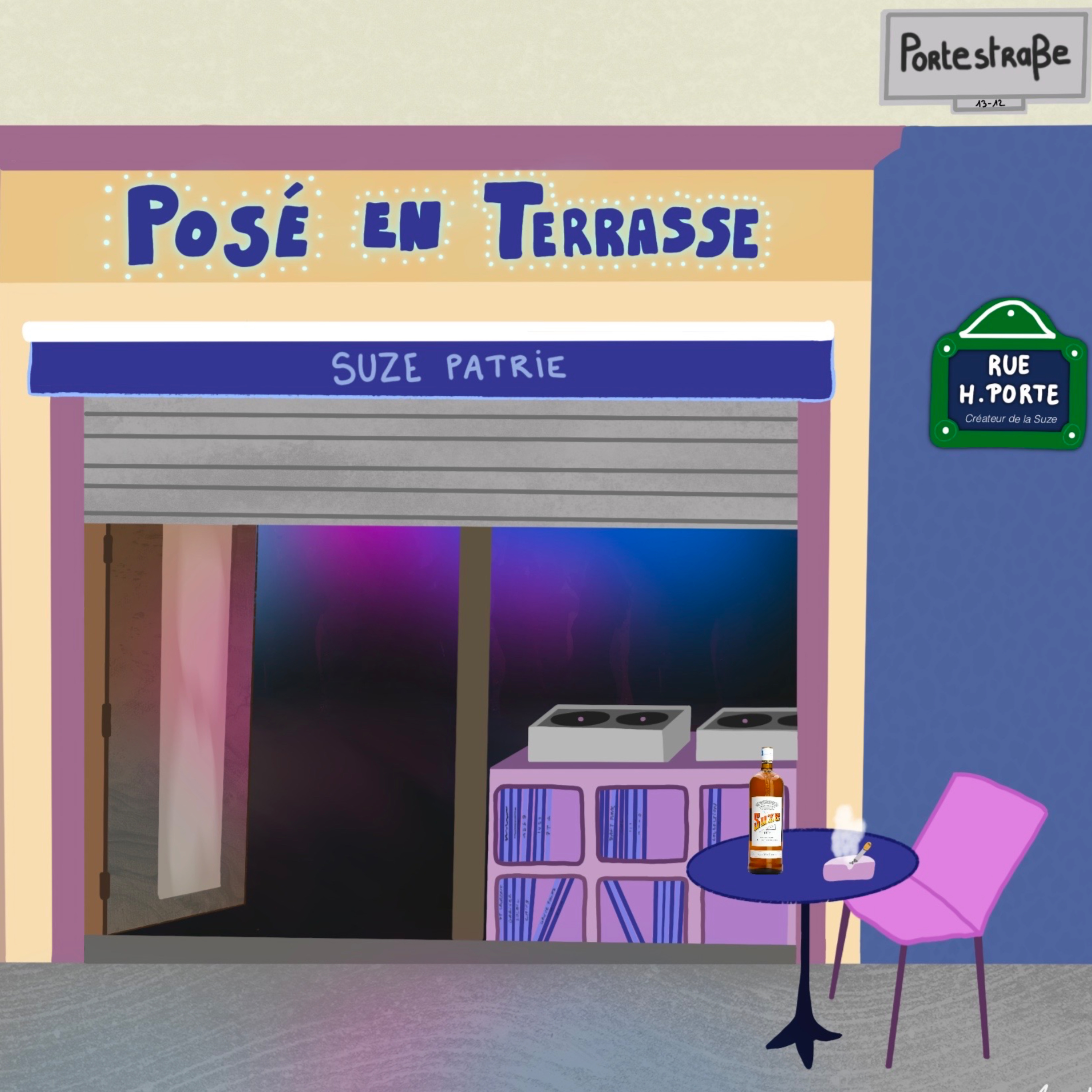 Posé en Terrasse
