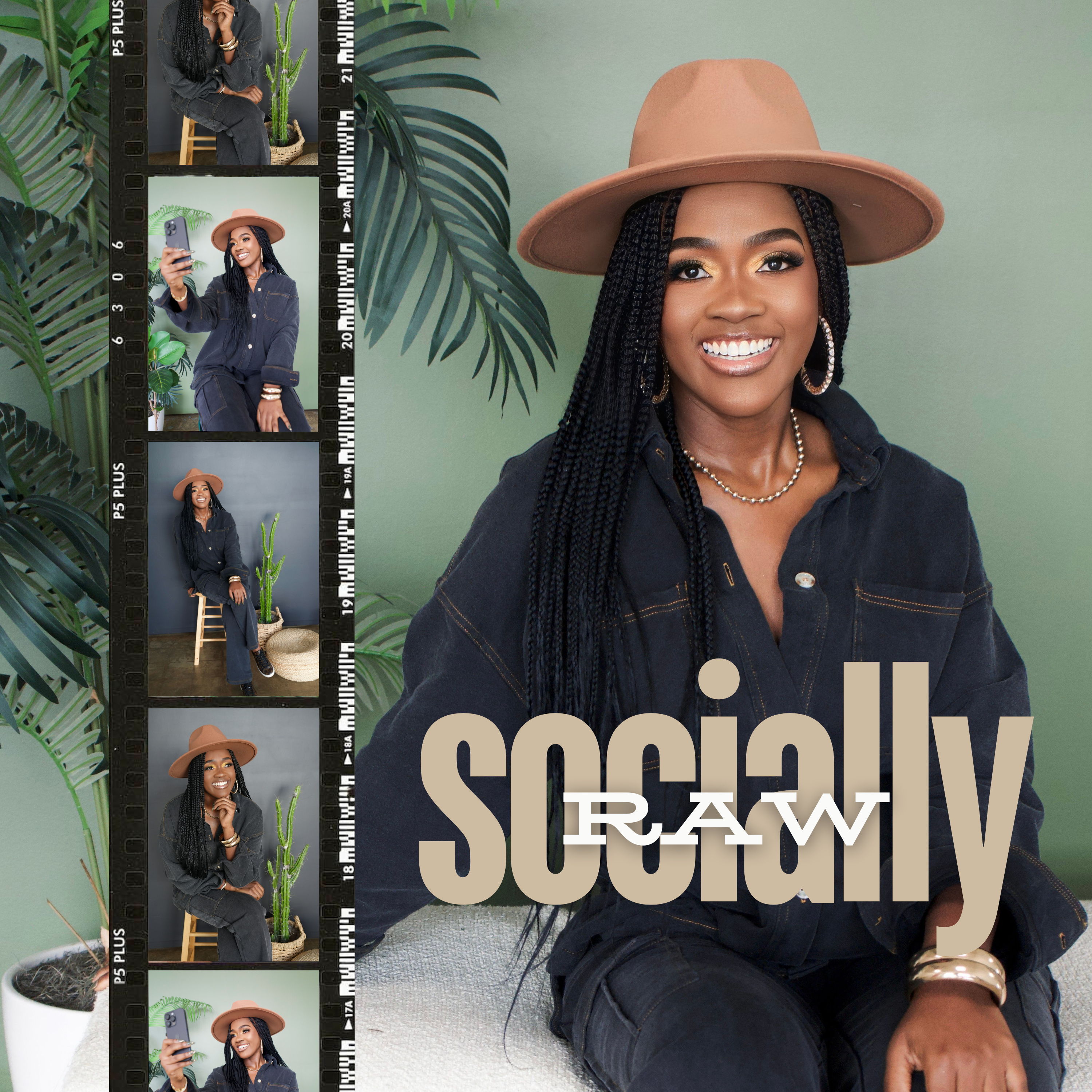 Socially Raw podcast artwork