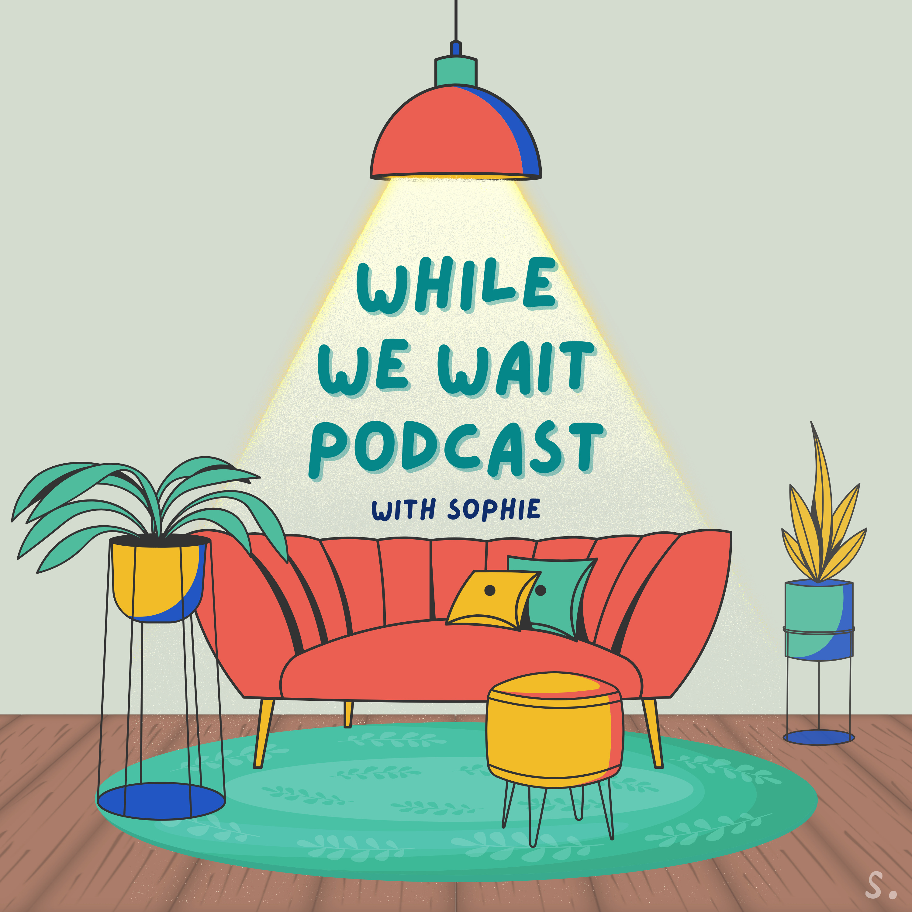 While We Wait podcast artwork