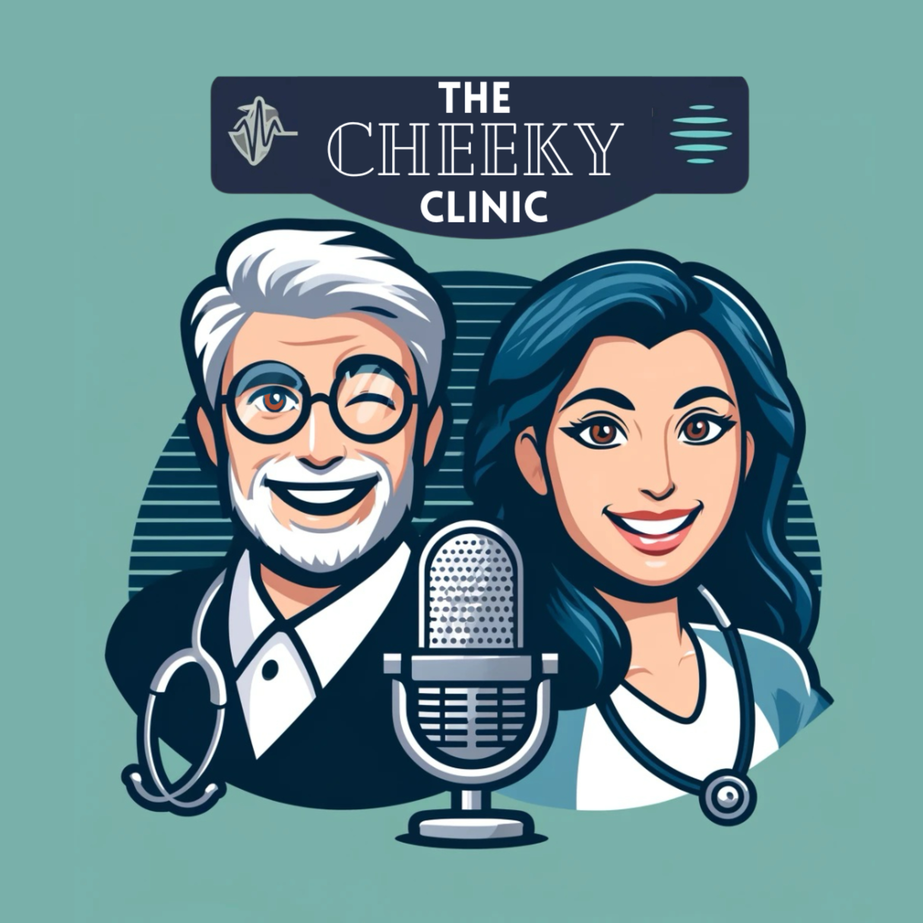 The Cheeky Clinic podcast artwork