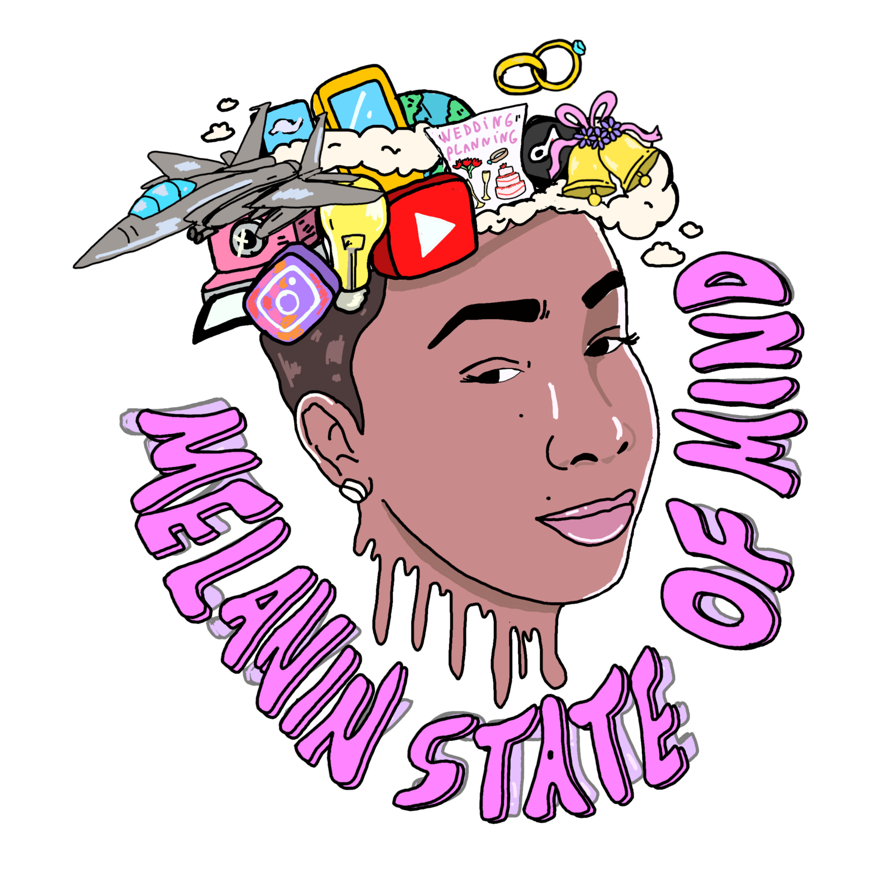 The Melanin State of Mind podcast artwork