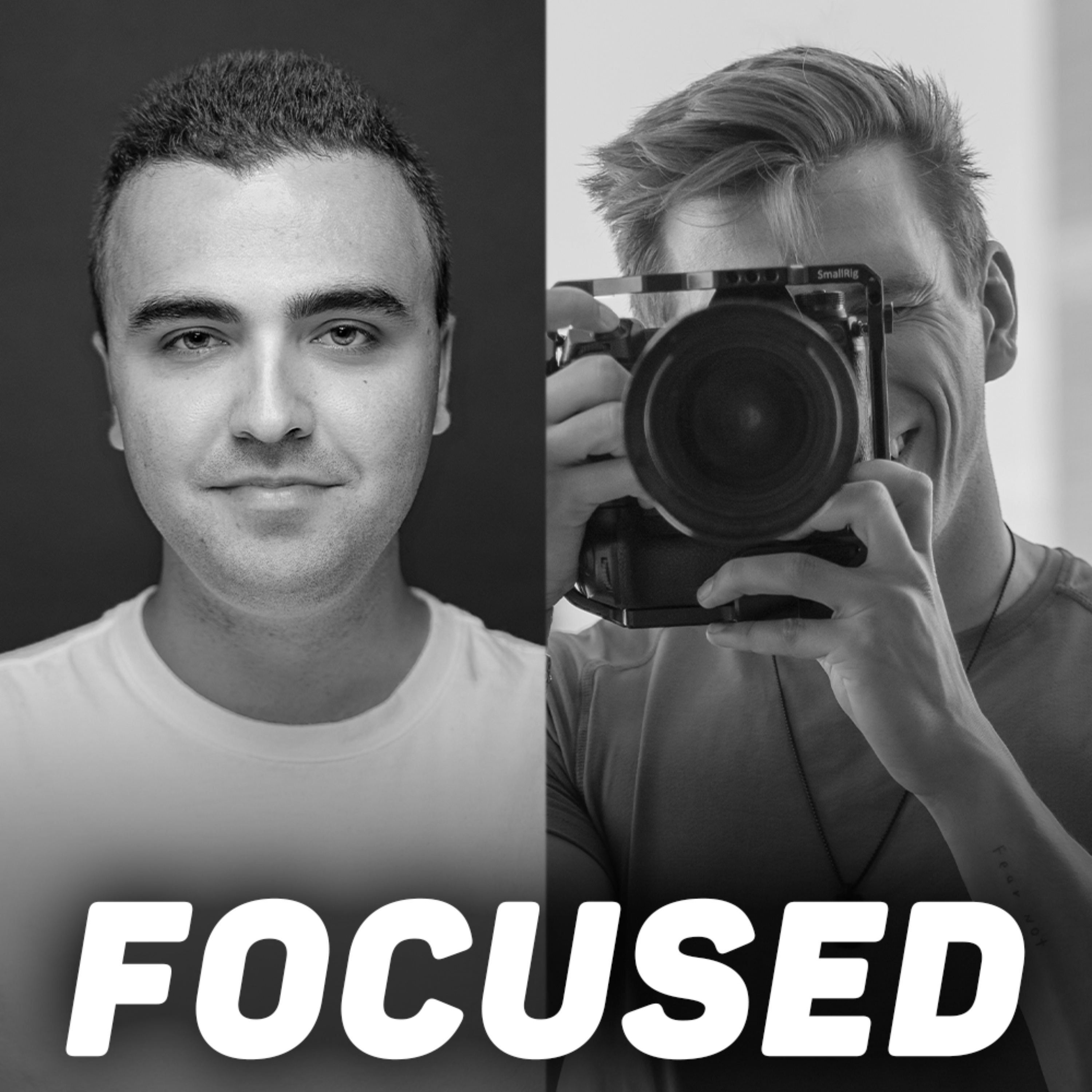 Focused podcast artwork
