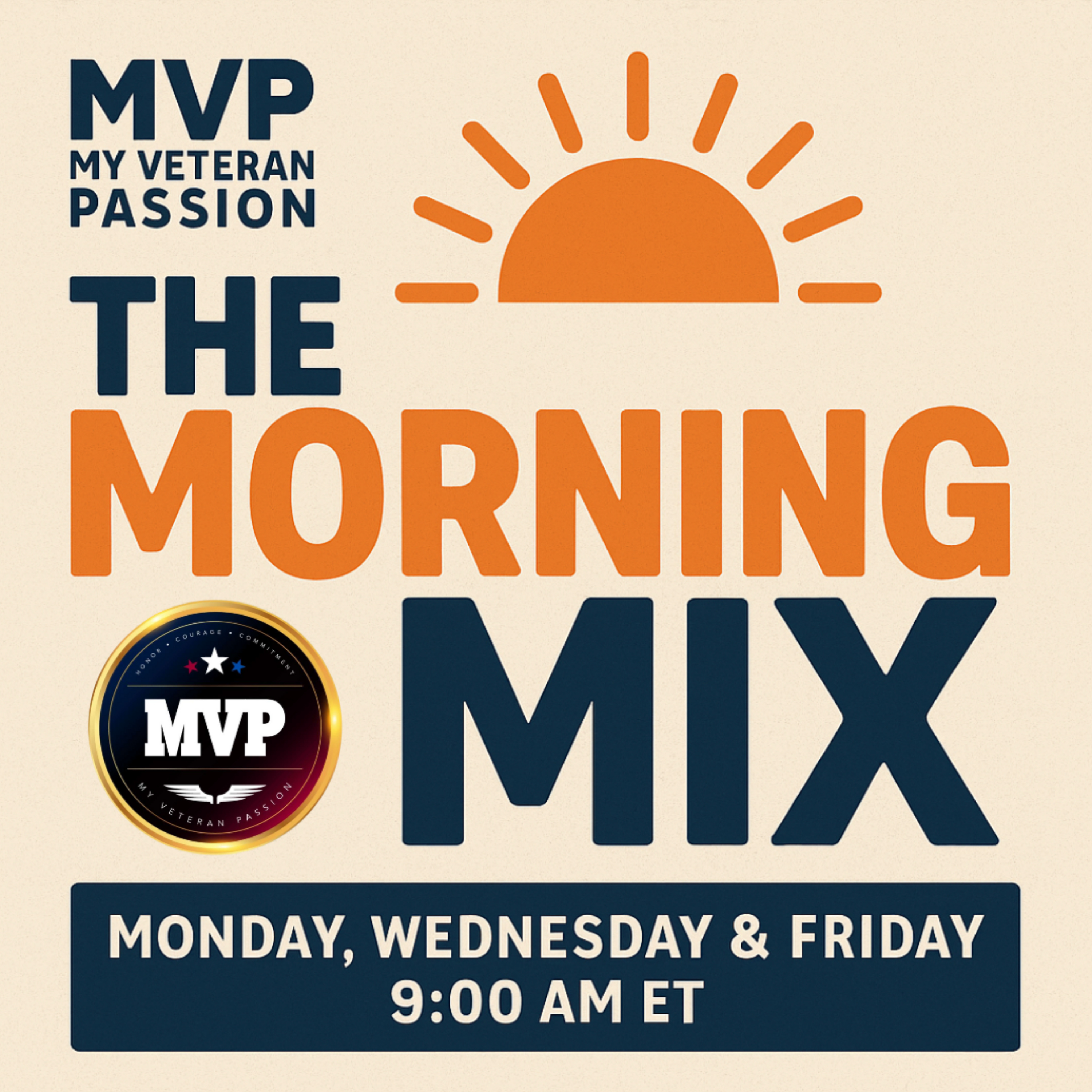 MVP Morning Mix podcast artwork