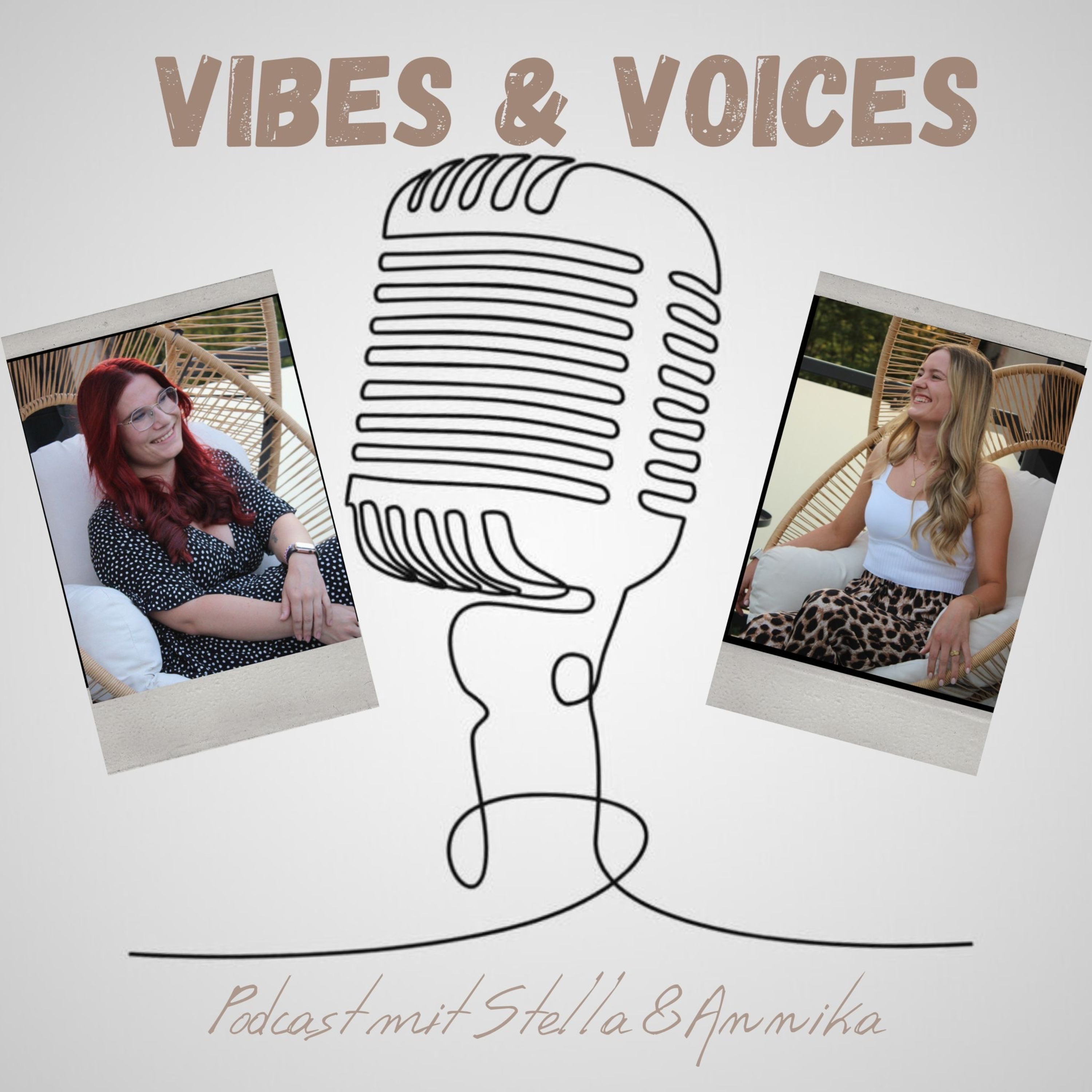 Vibes and Voices podcast artwork