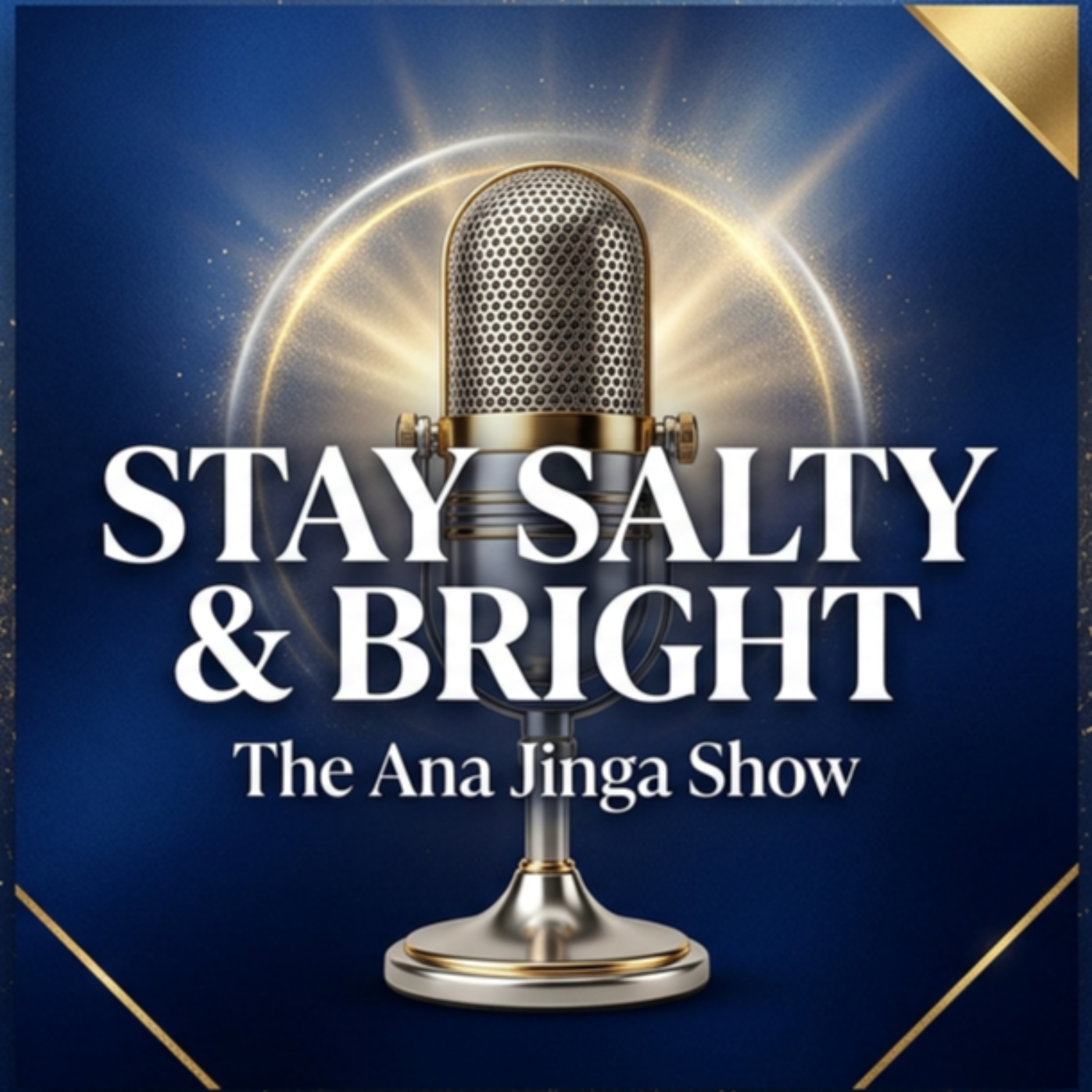 Stay Salty And Bright Podcast - The Ana Jinga Show podcast artwork