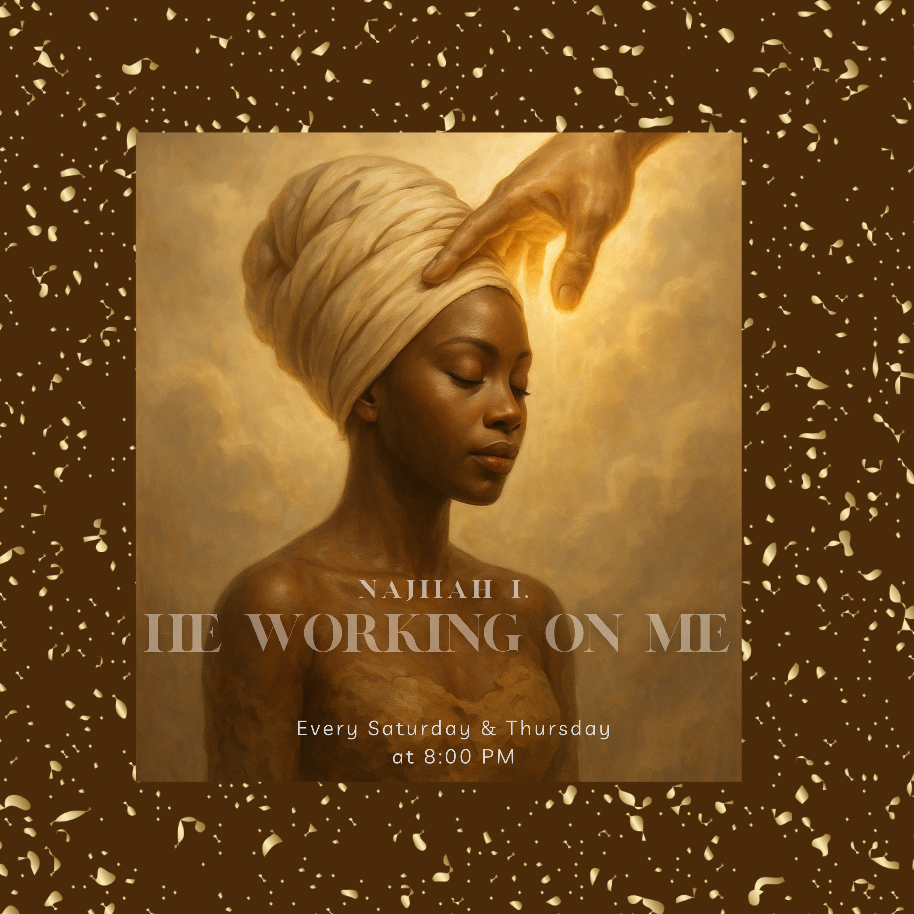 HE WORKING ON ME podcast artwork