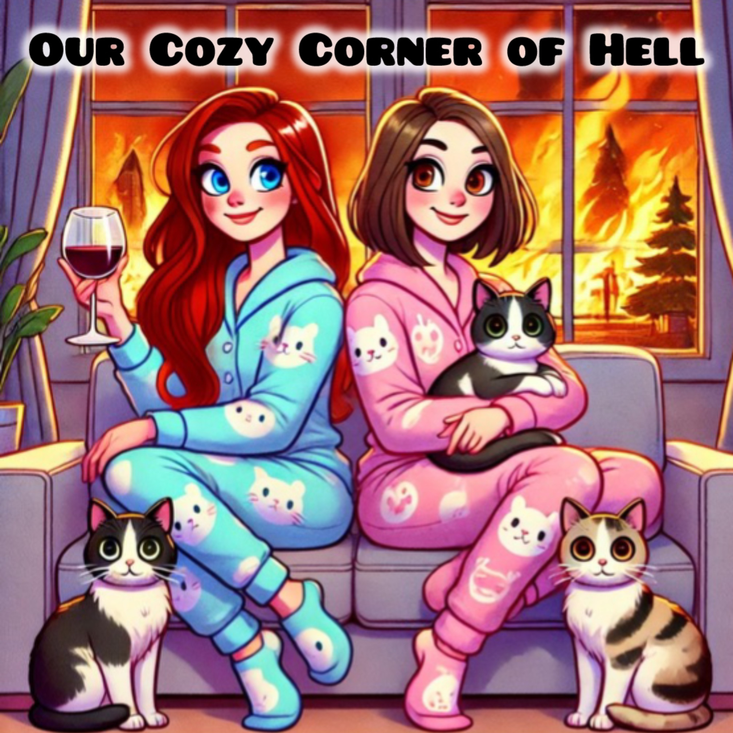 Our Cozy Corner of Hell podcast artwork