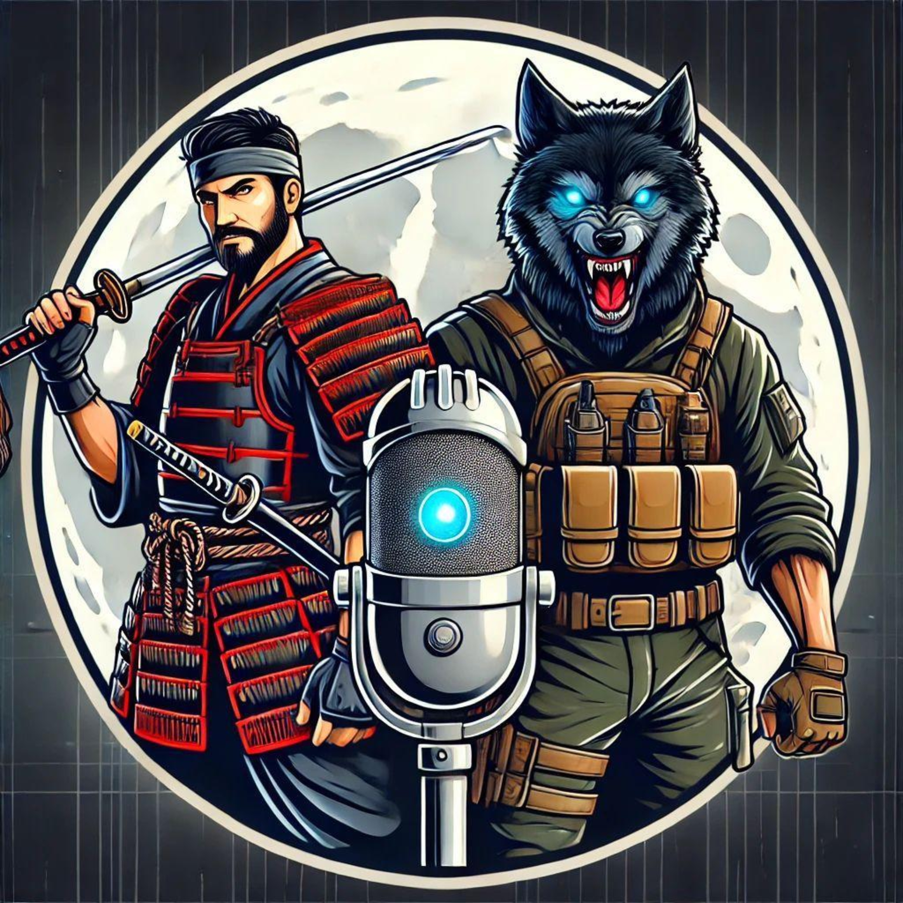 Trigger and Kensai co host episode artwork