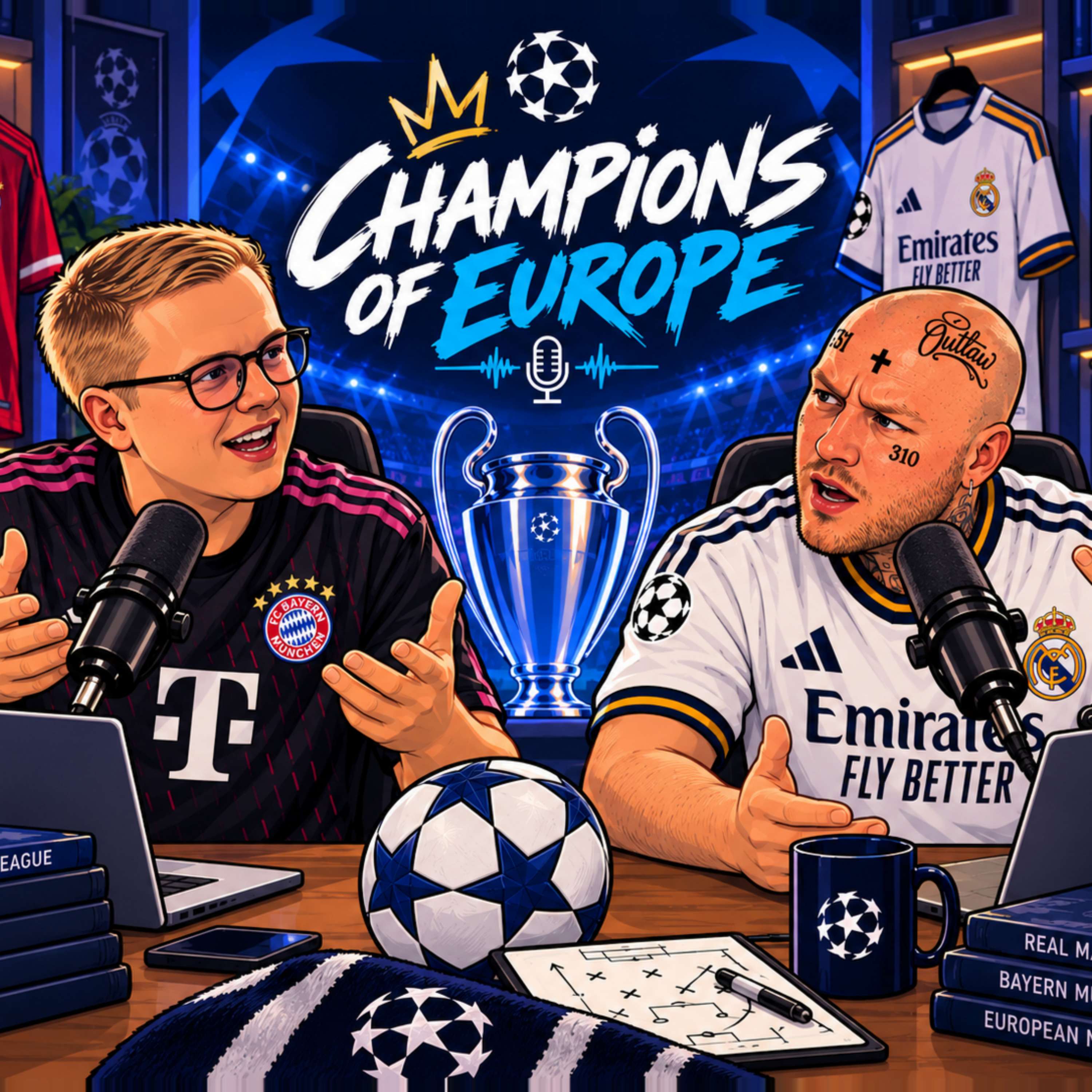 27 - Preview Viertelfinale Hinspiele UCL & UEL & UECL - Die Top 8 lädt zum Kräftemessen episode artwork