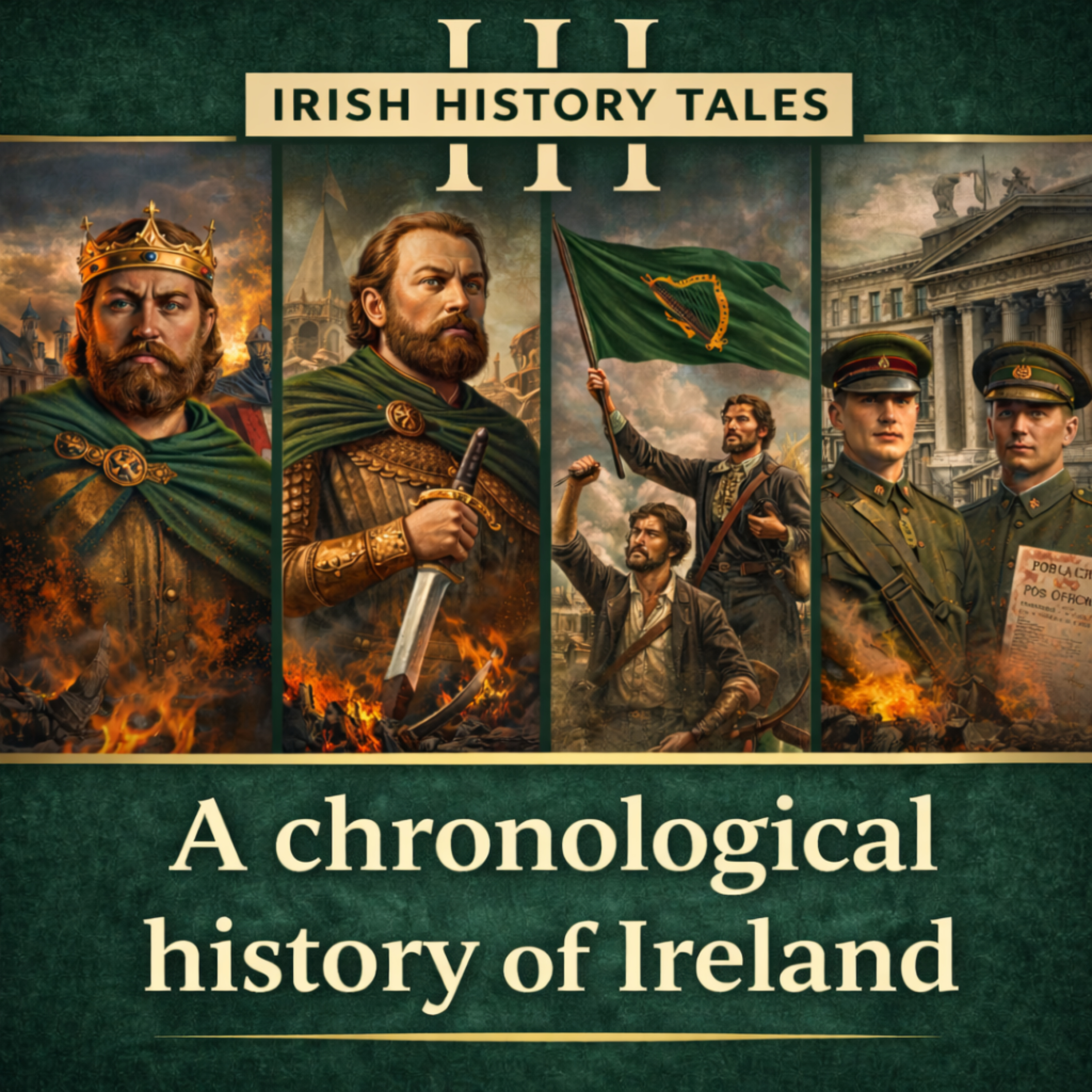 Irish History Tales - A chronological history of Ireland from the years 1169 to 1923