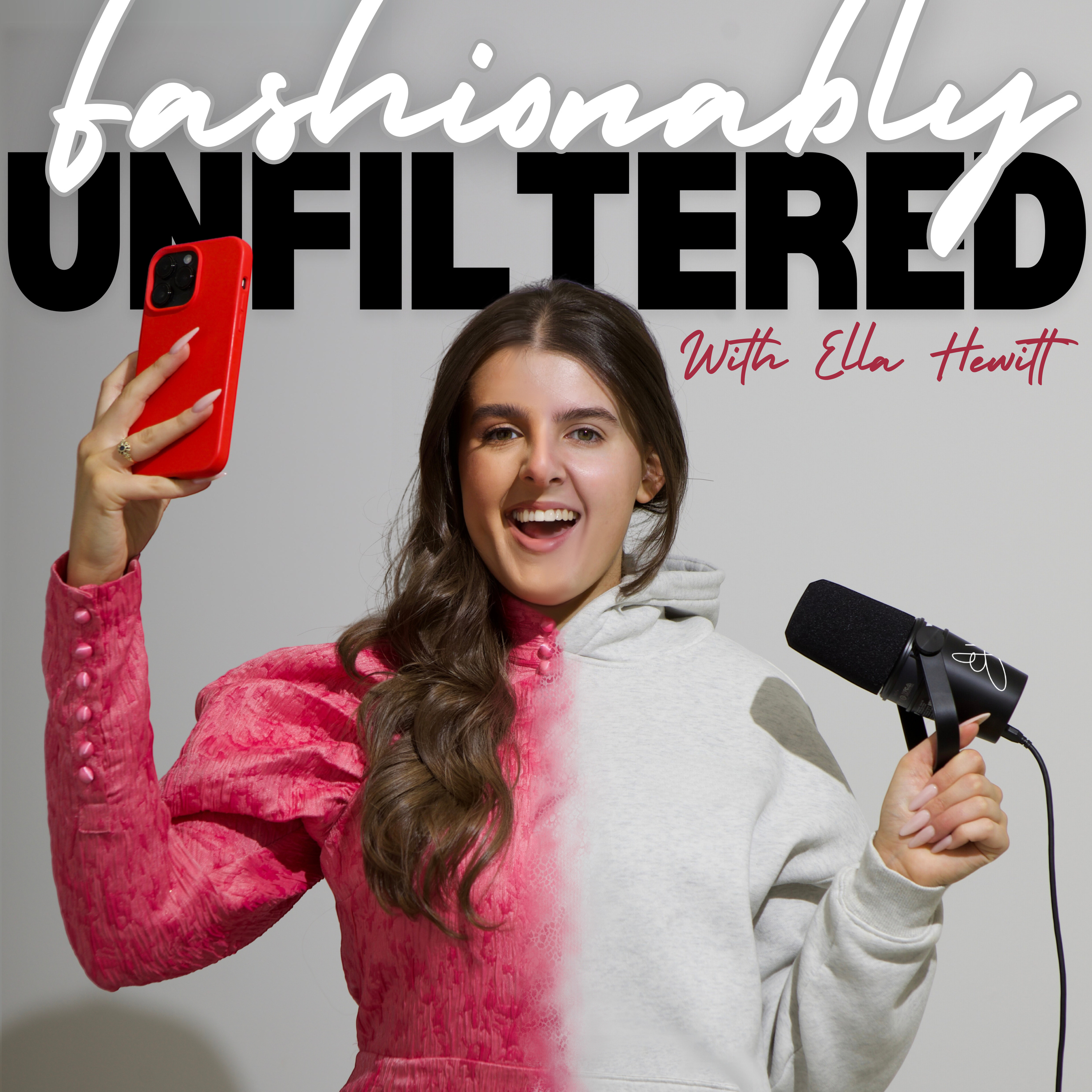Fashionably Unfiltered podcast artwork