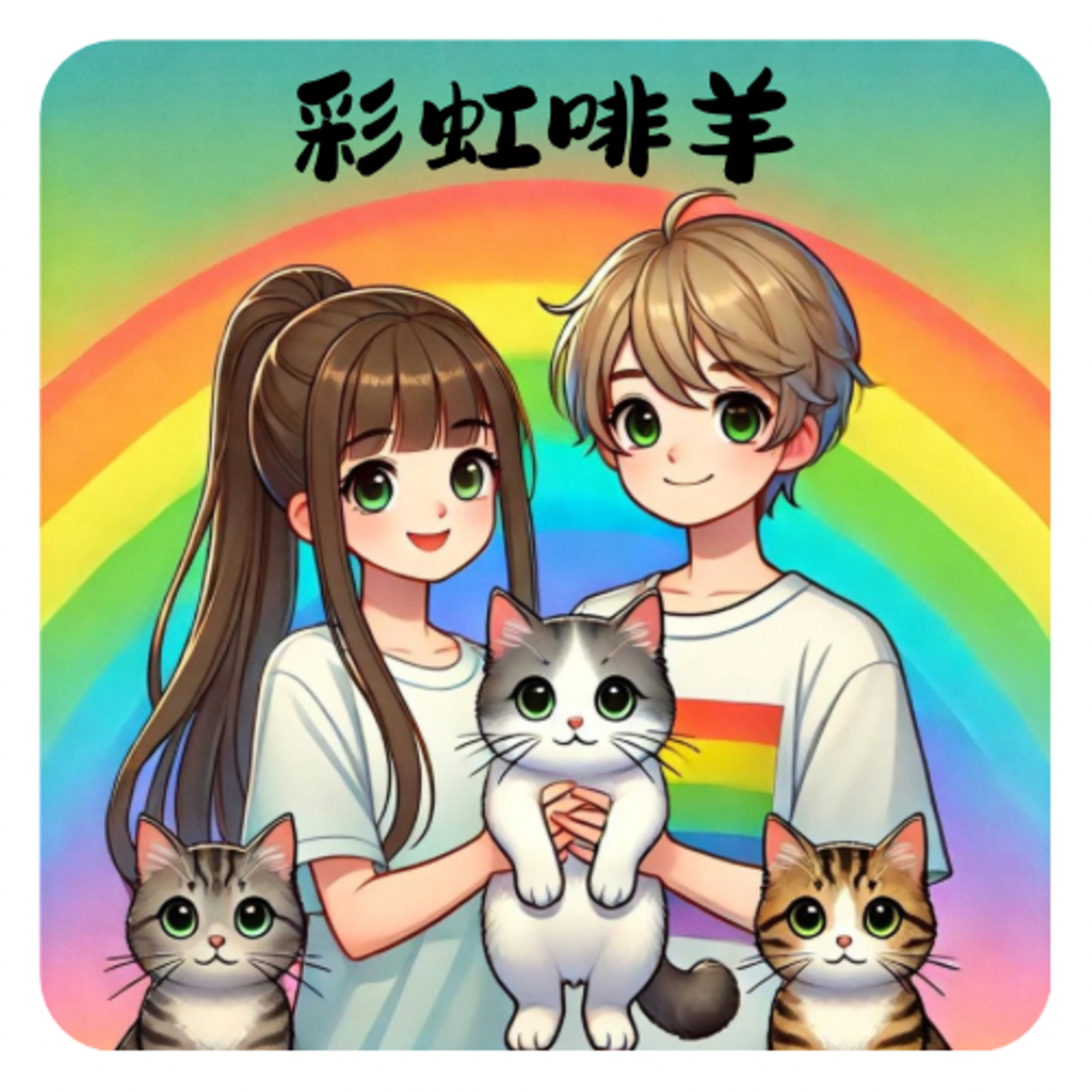 彩虹啡羊