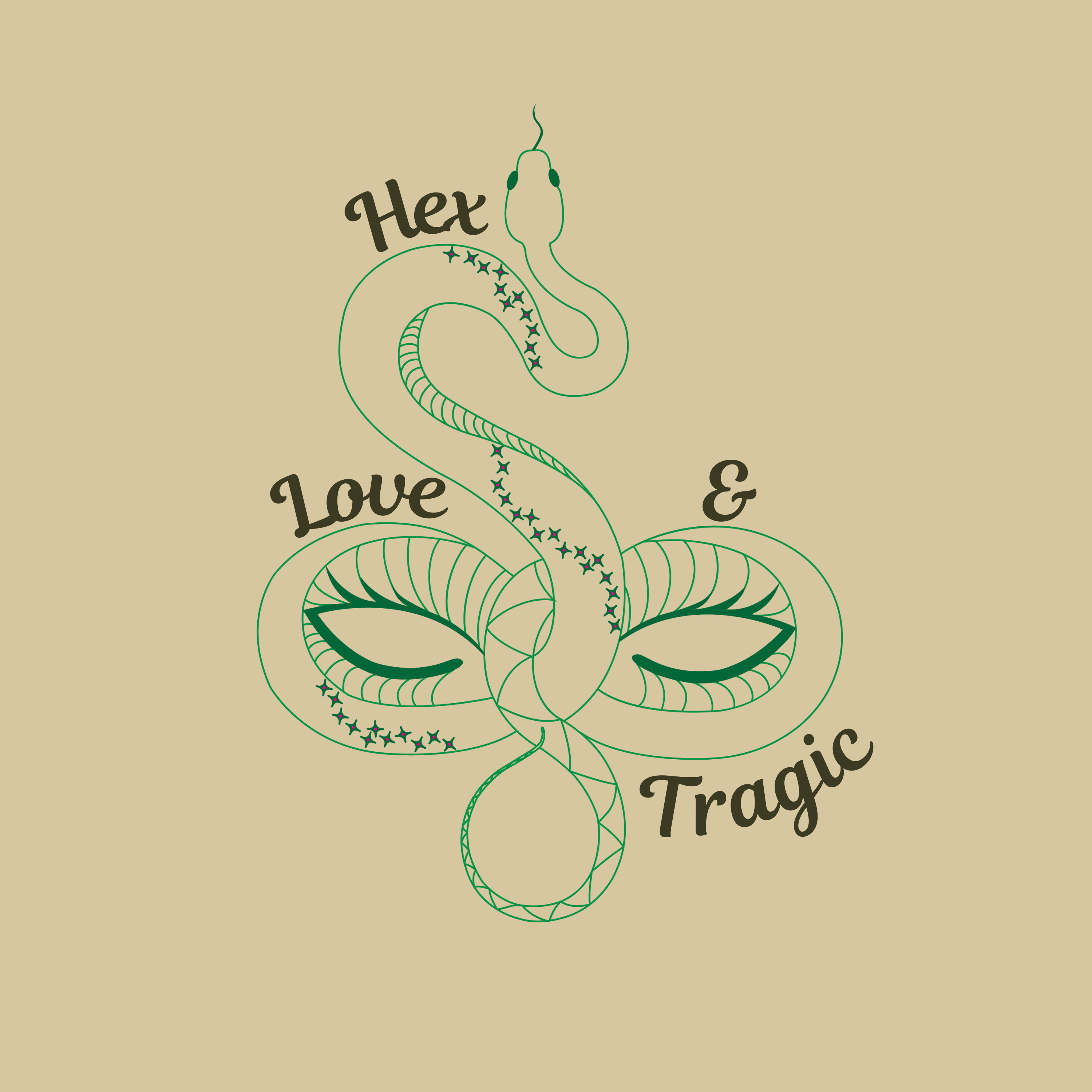 Hex, Love and Tragic podcast artwork
