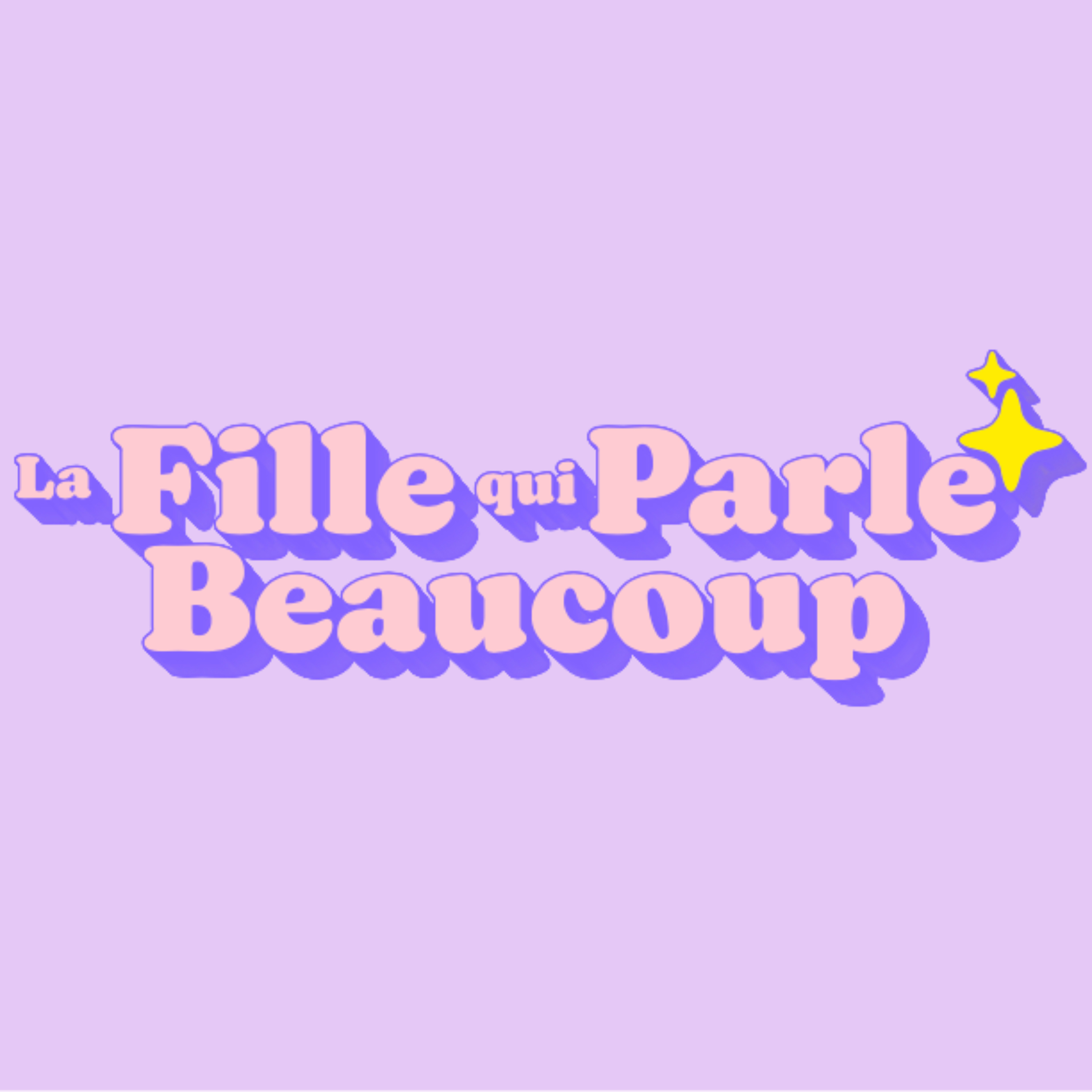 La fille qui parle beaucoup