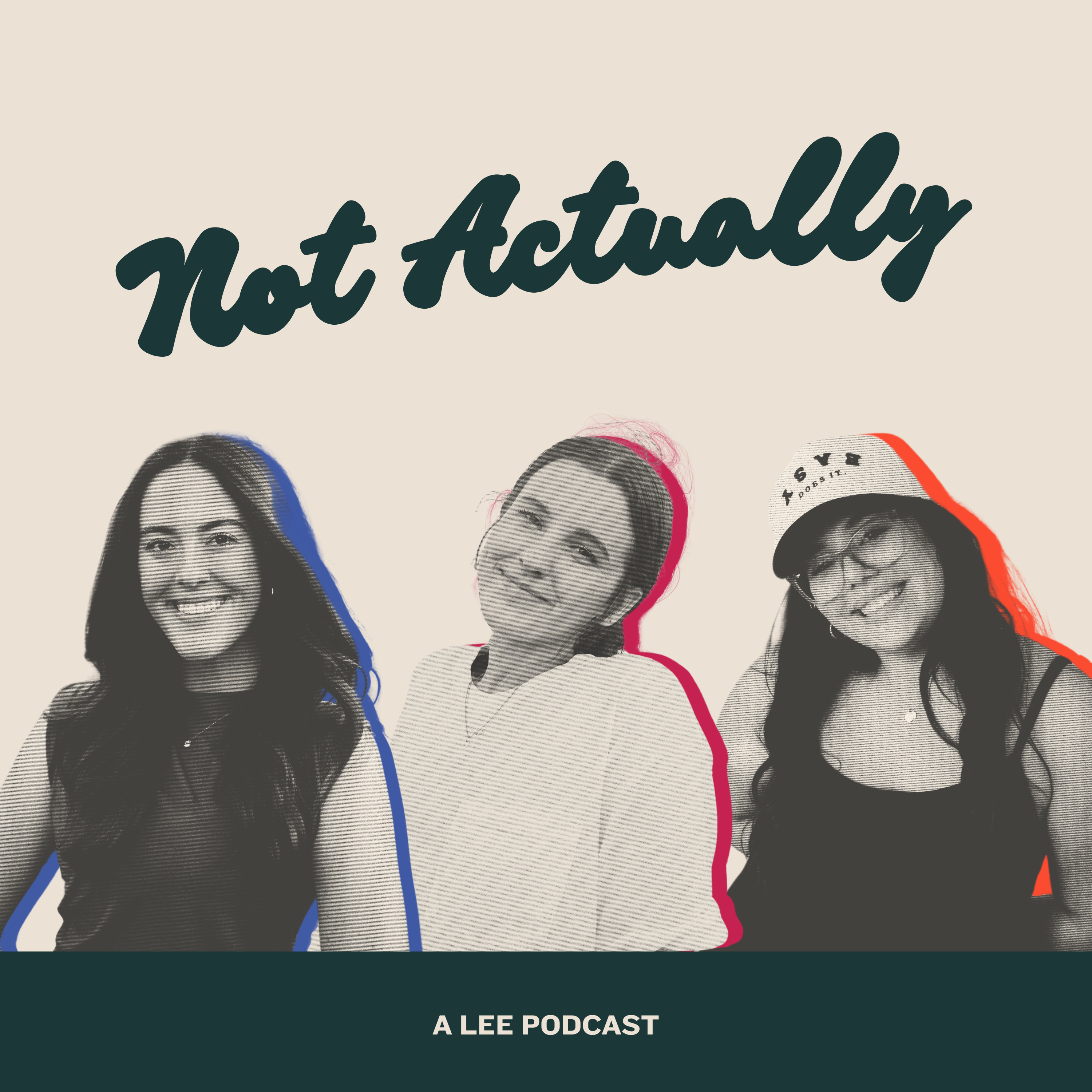 Not Actually podcast artwork
