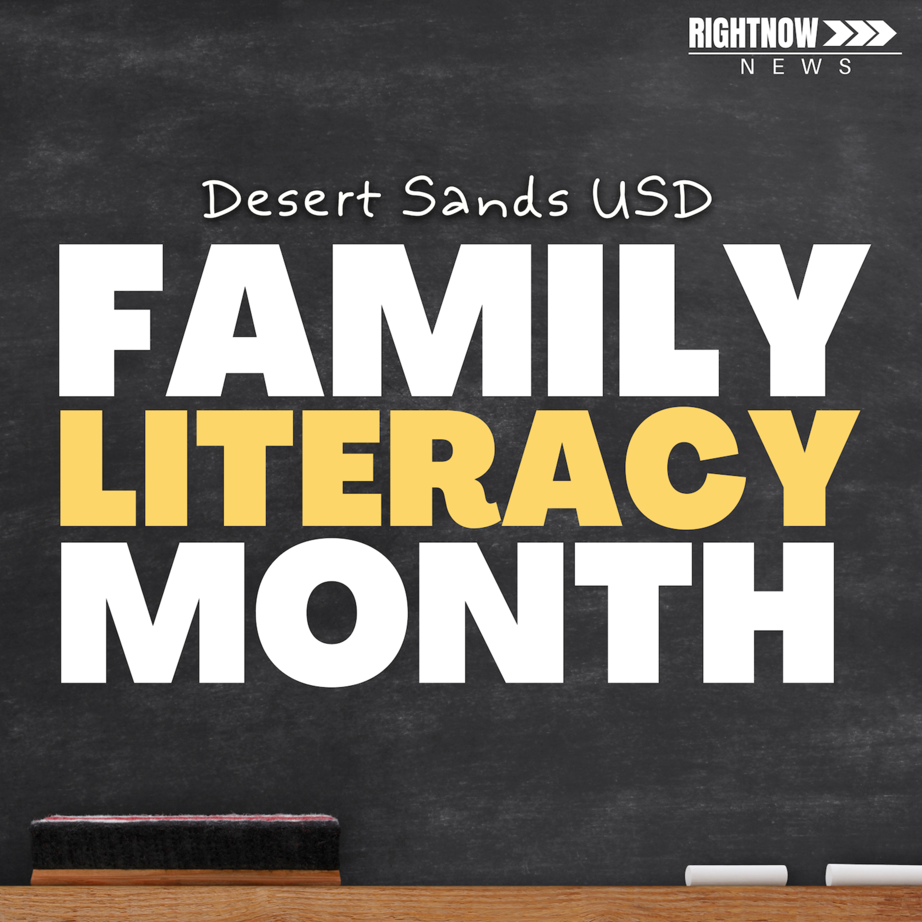 Family Literacy Month | RightNow News podcast artwork