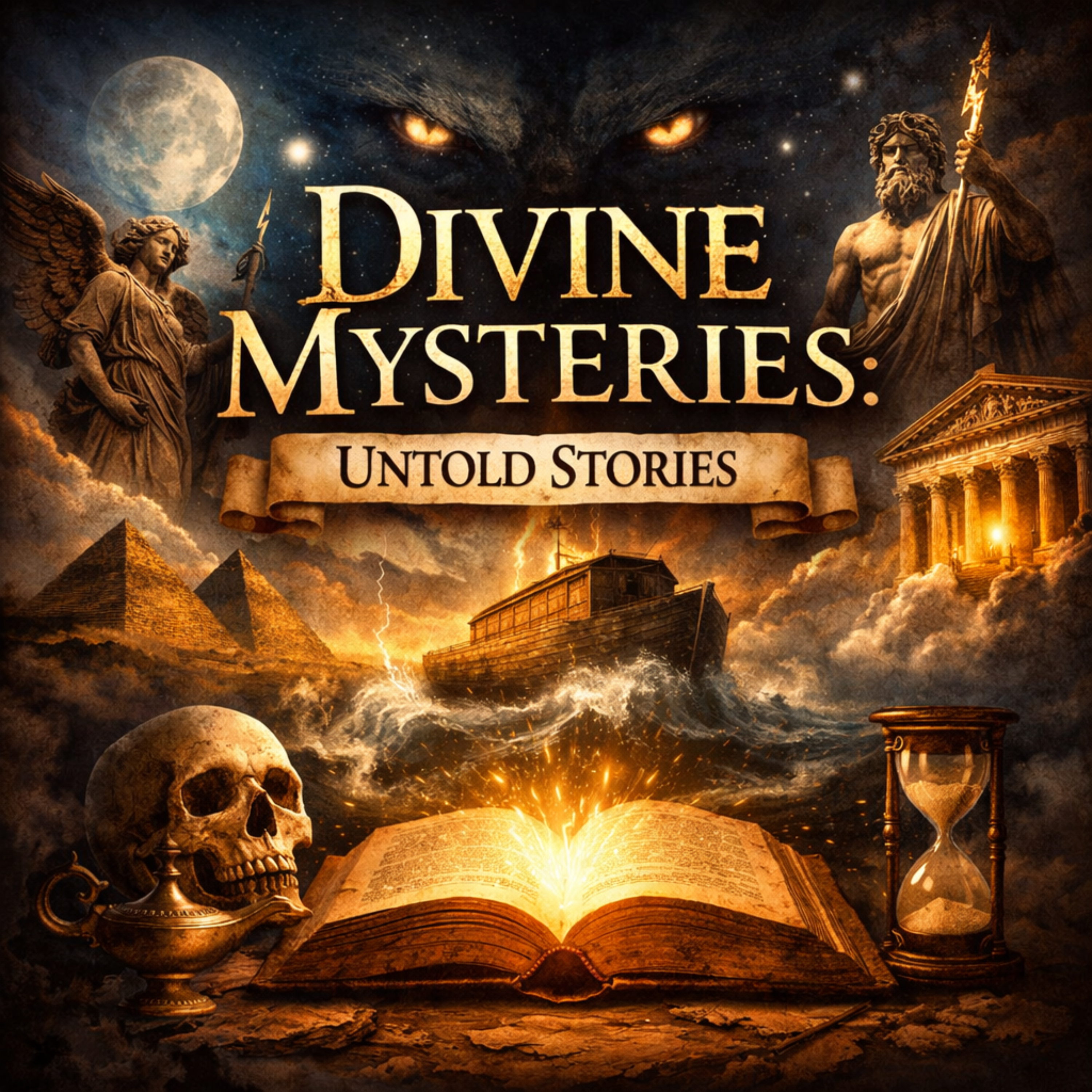 Divine Mysteries: Untold Stories podcast artwork