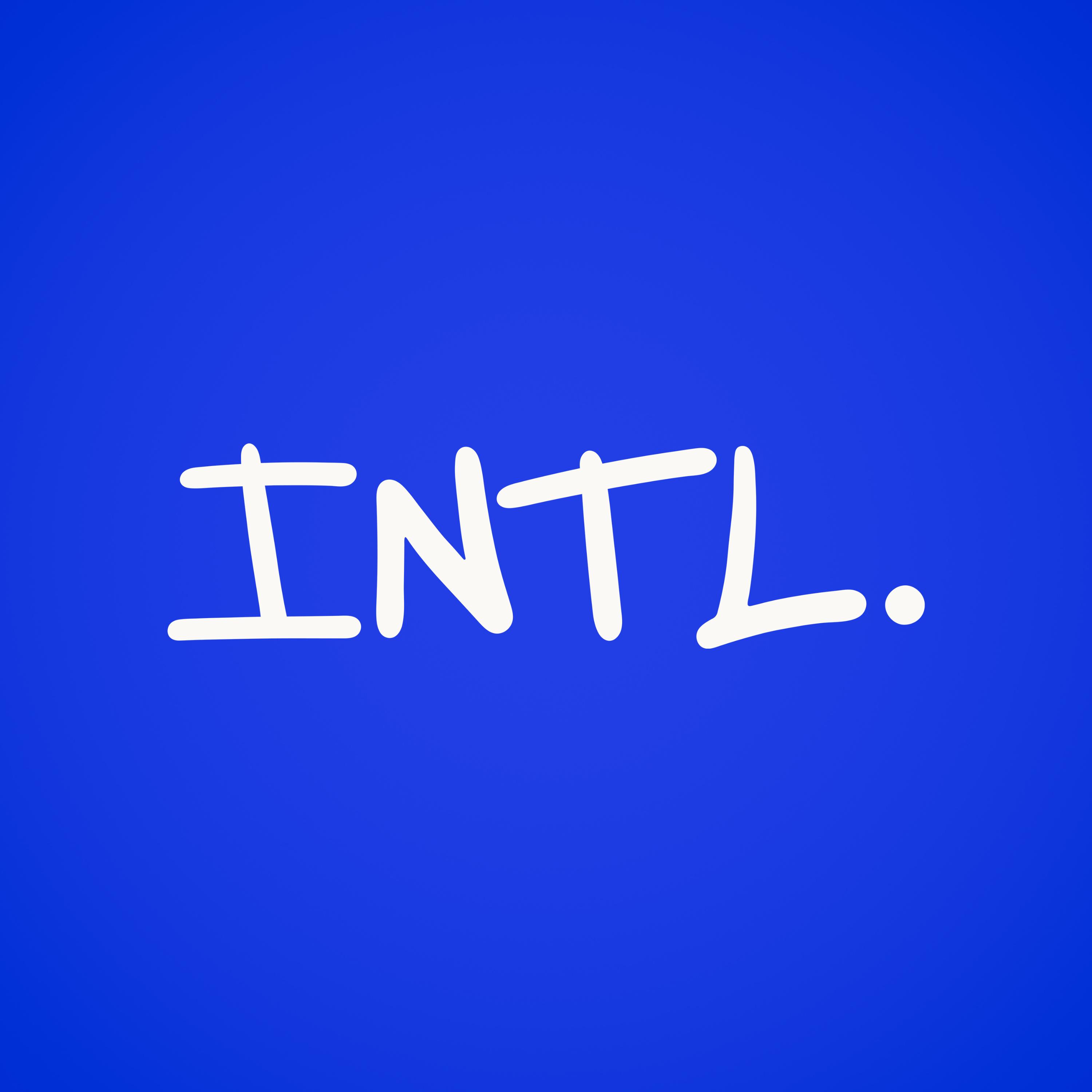 INTL. podcast artwork