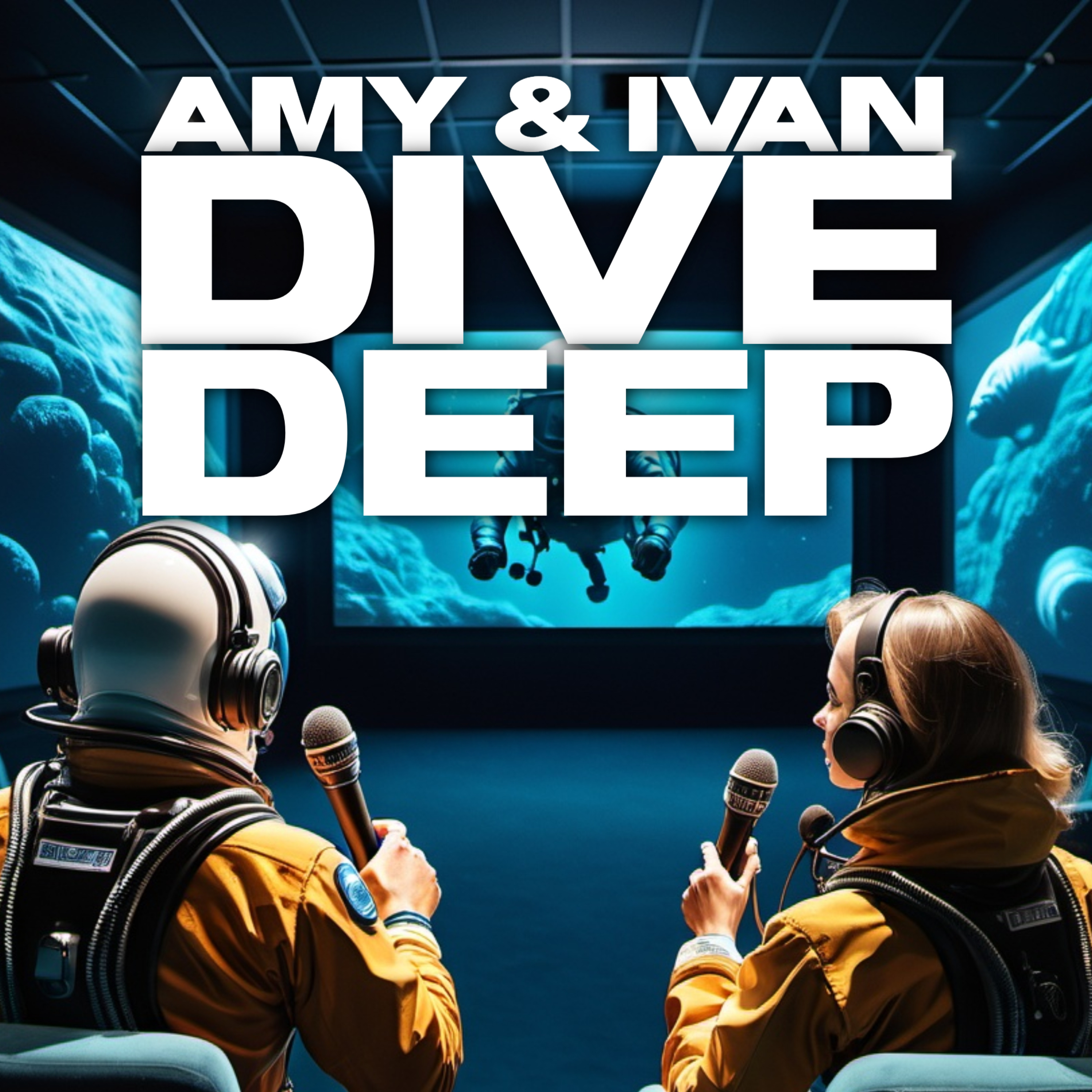 Amy and Ivan Dive Deep podcast artwork