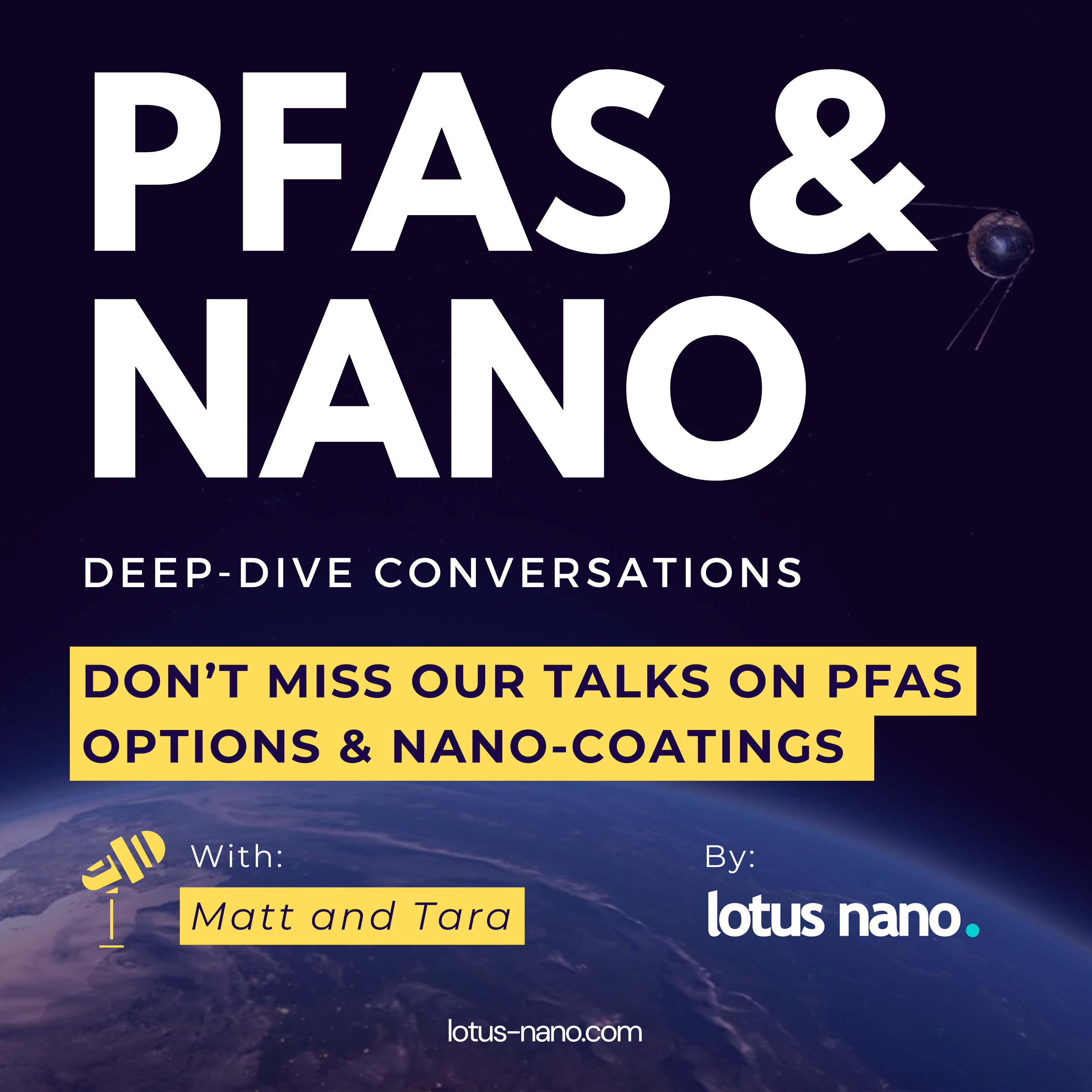 PFAS & NANO podcast artwork
