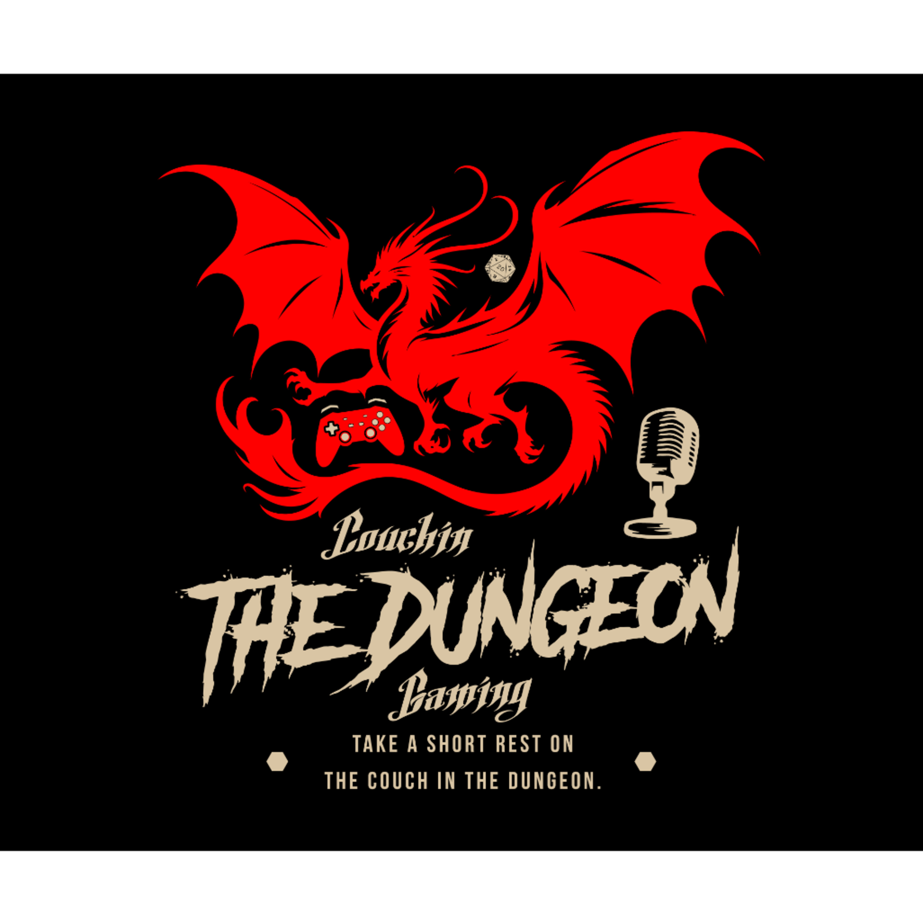 Couch in the Dungeon Gaming podcast artwork