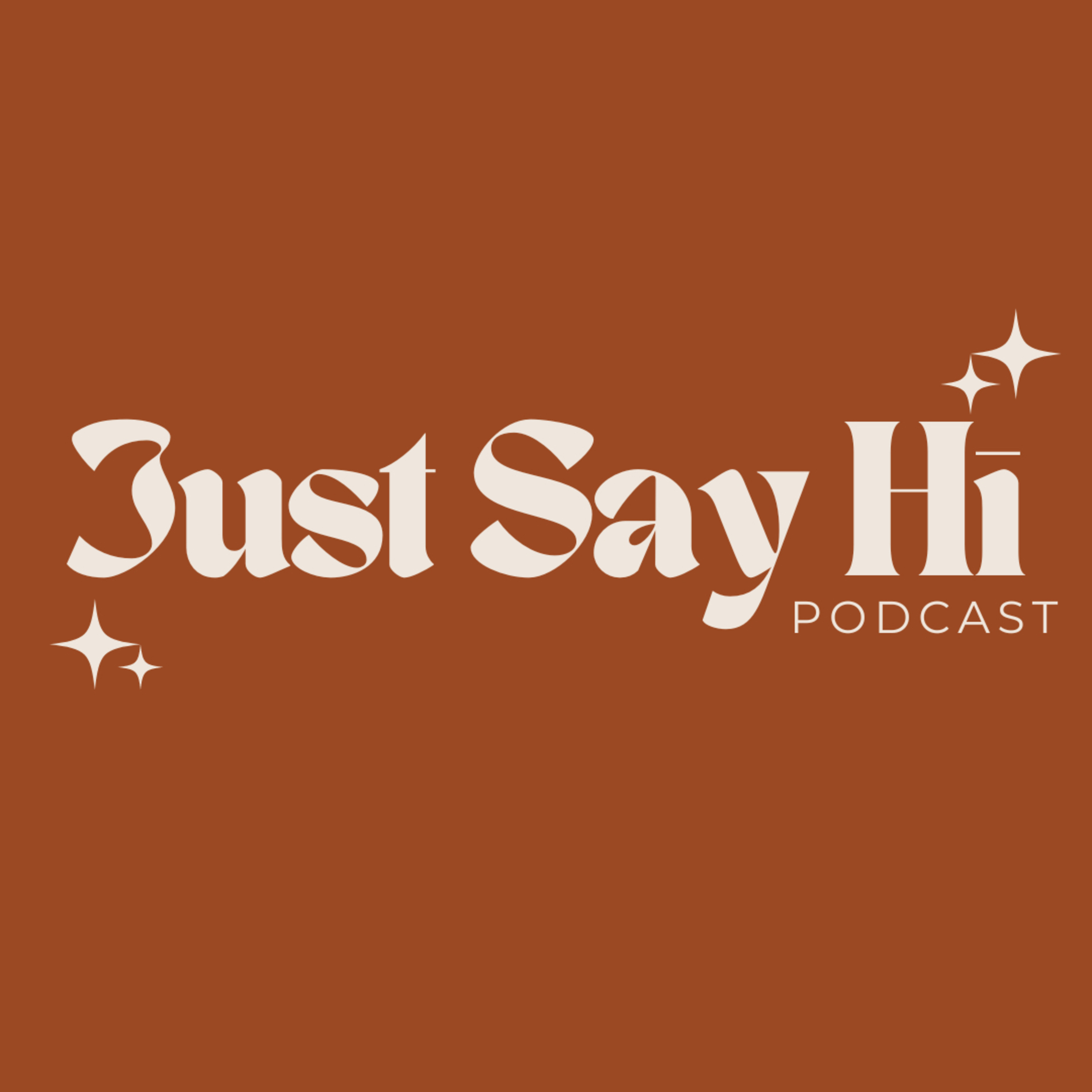 Just Say Hi podcast artwork