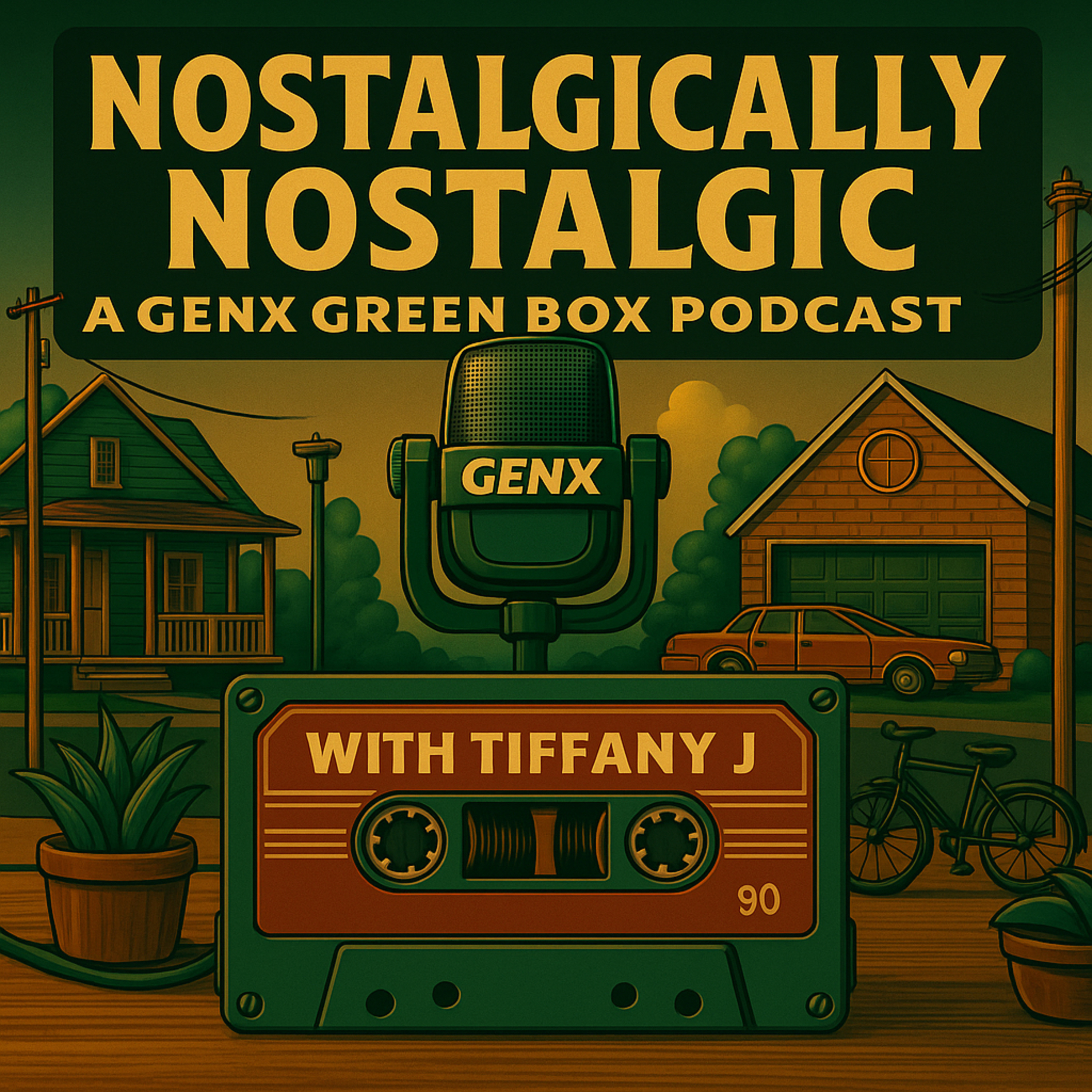 Nostalgically Nostalgic : A GenX Green Box Podcast podcast artwork