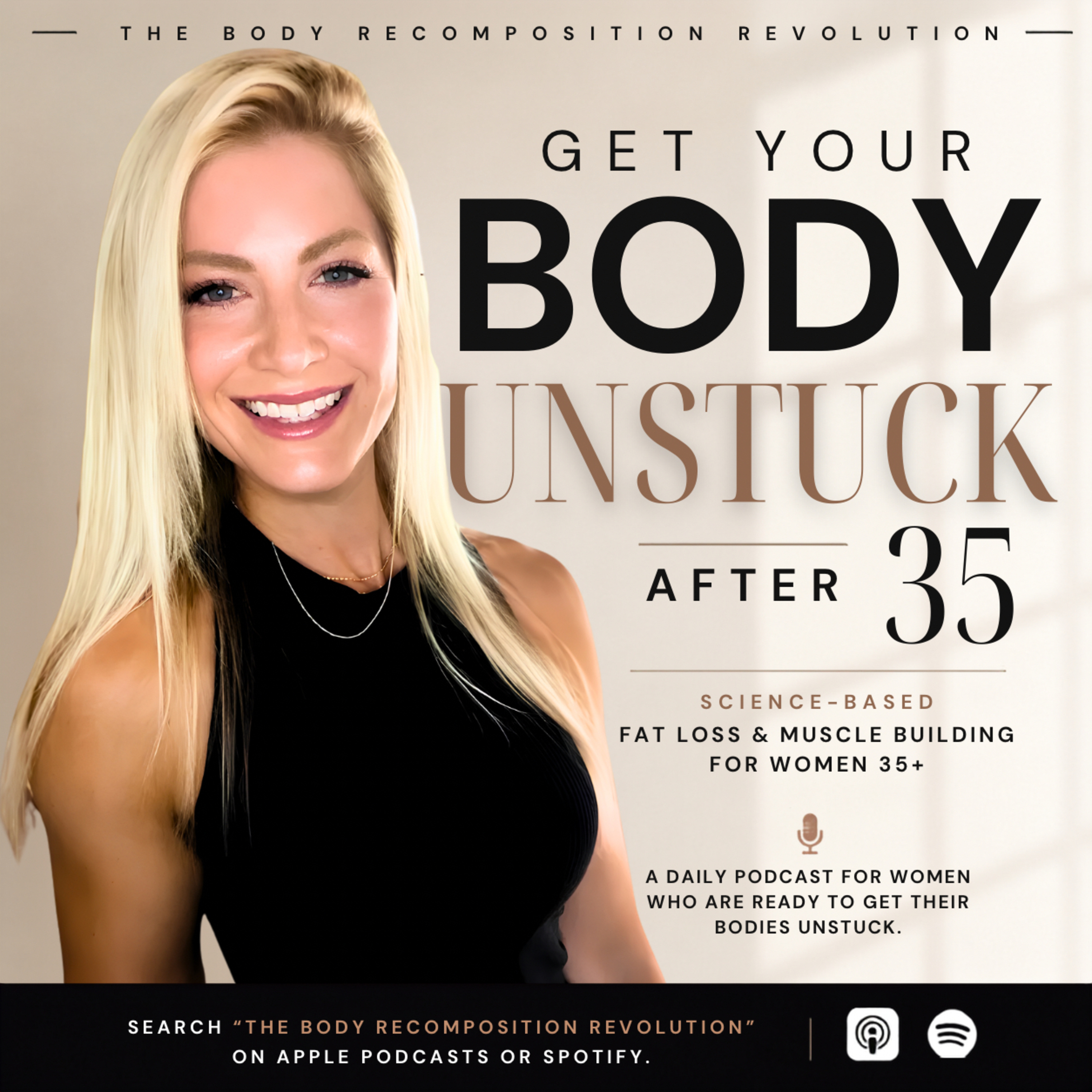 The Body Recomposition Revolution | Fat Loss and Strength for Women 35+ podcast artwork