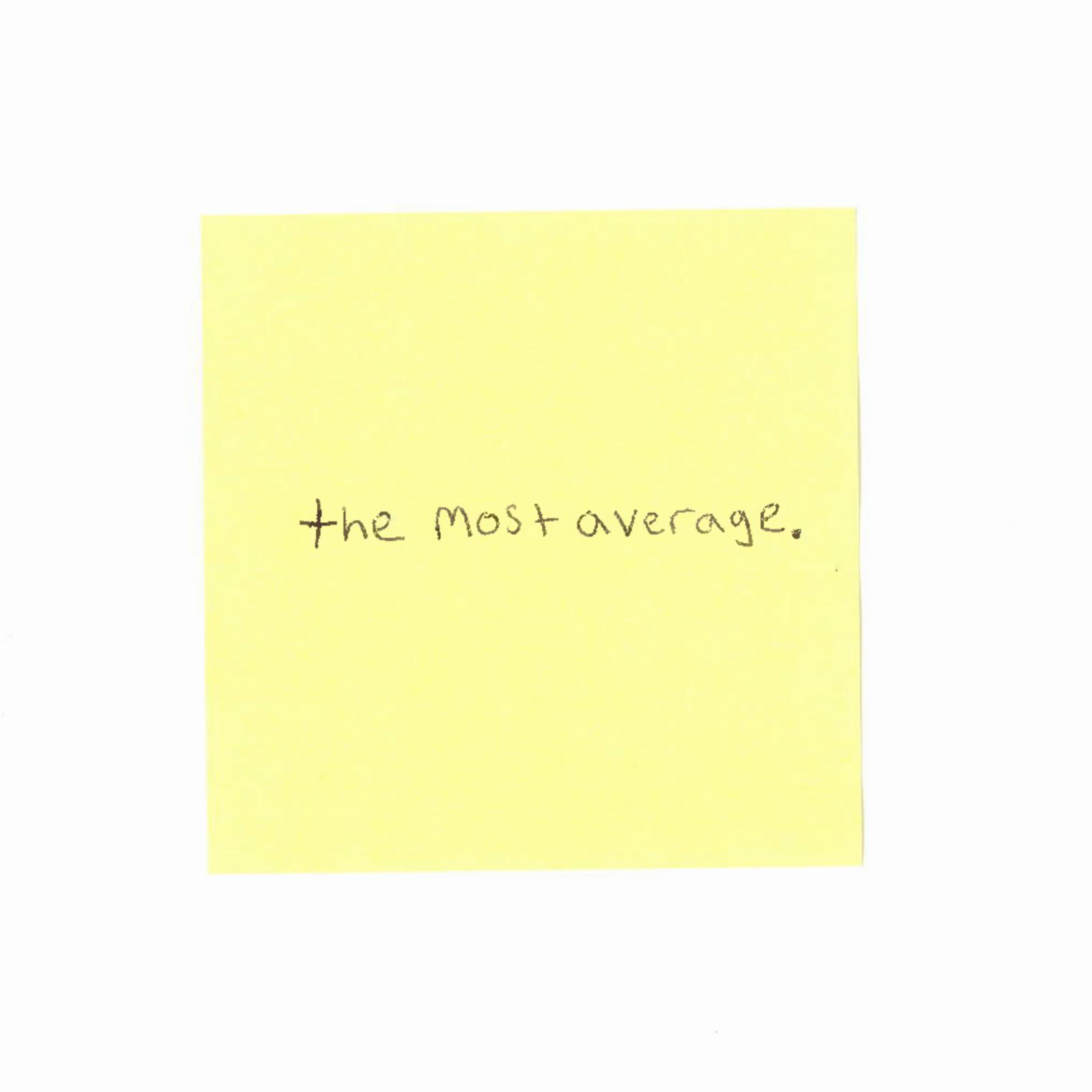 the most average