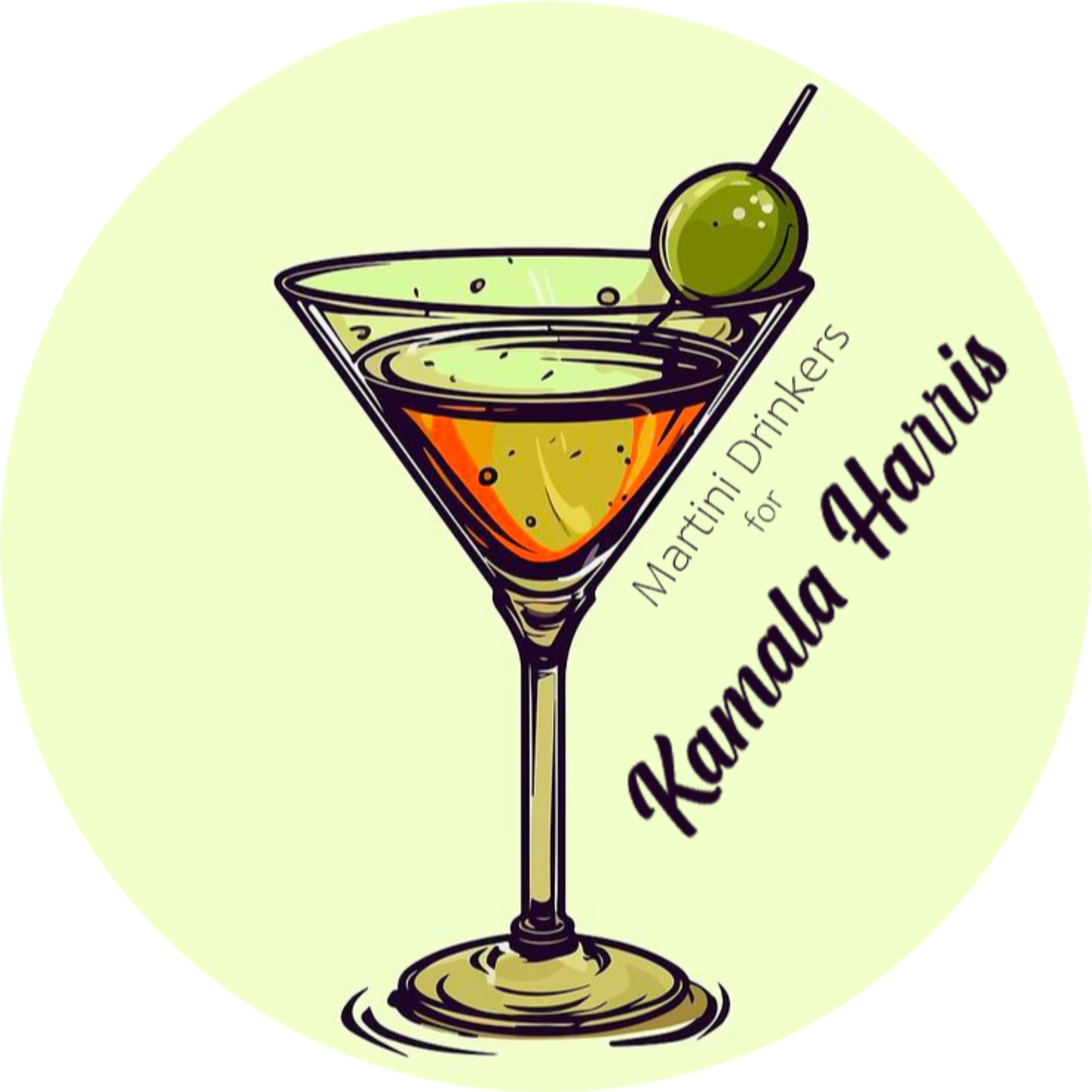 Martini Drinkers for Kamala Harris podcast artwork