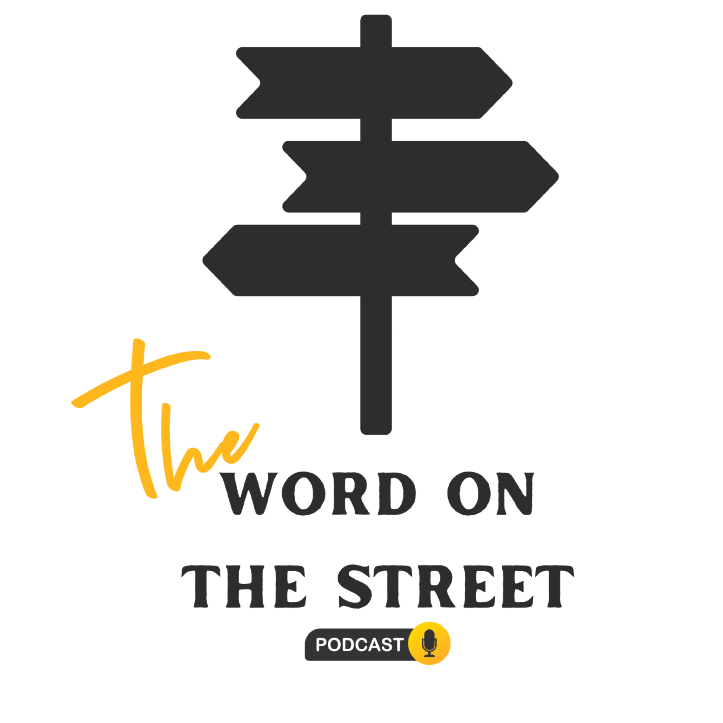 The Word On The Street podcast artwork