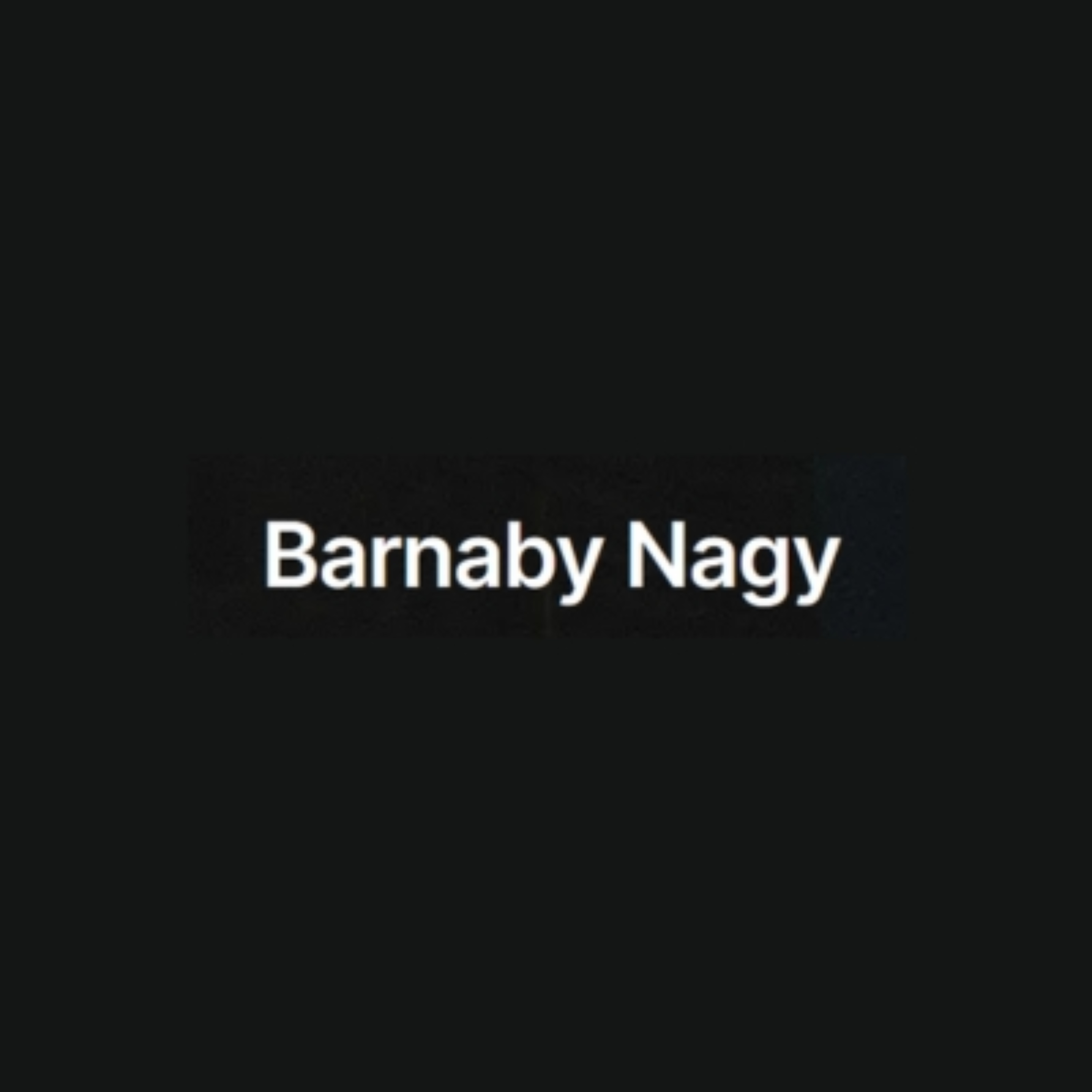 Barnaby Nagy podcast artwork