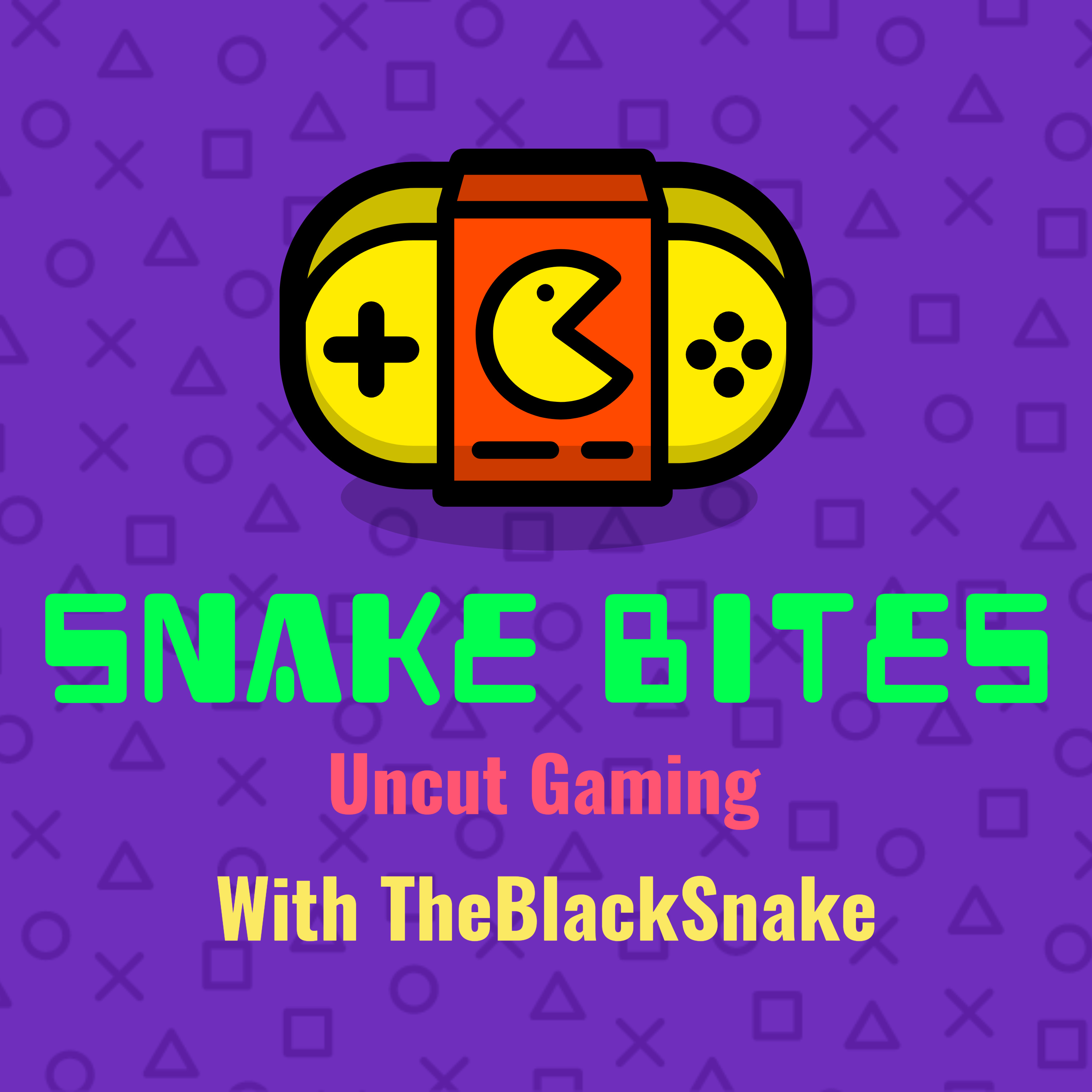 Snake Bites: Gaming Uncut podcast artwork