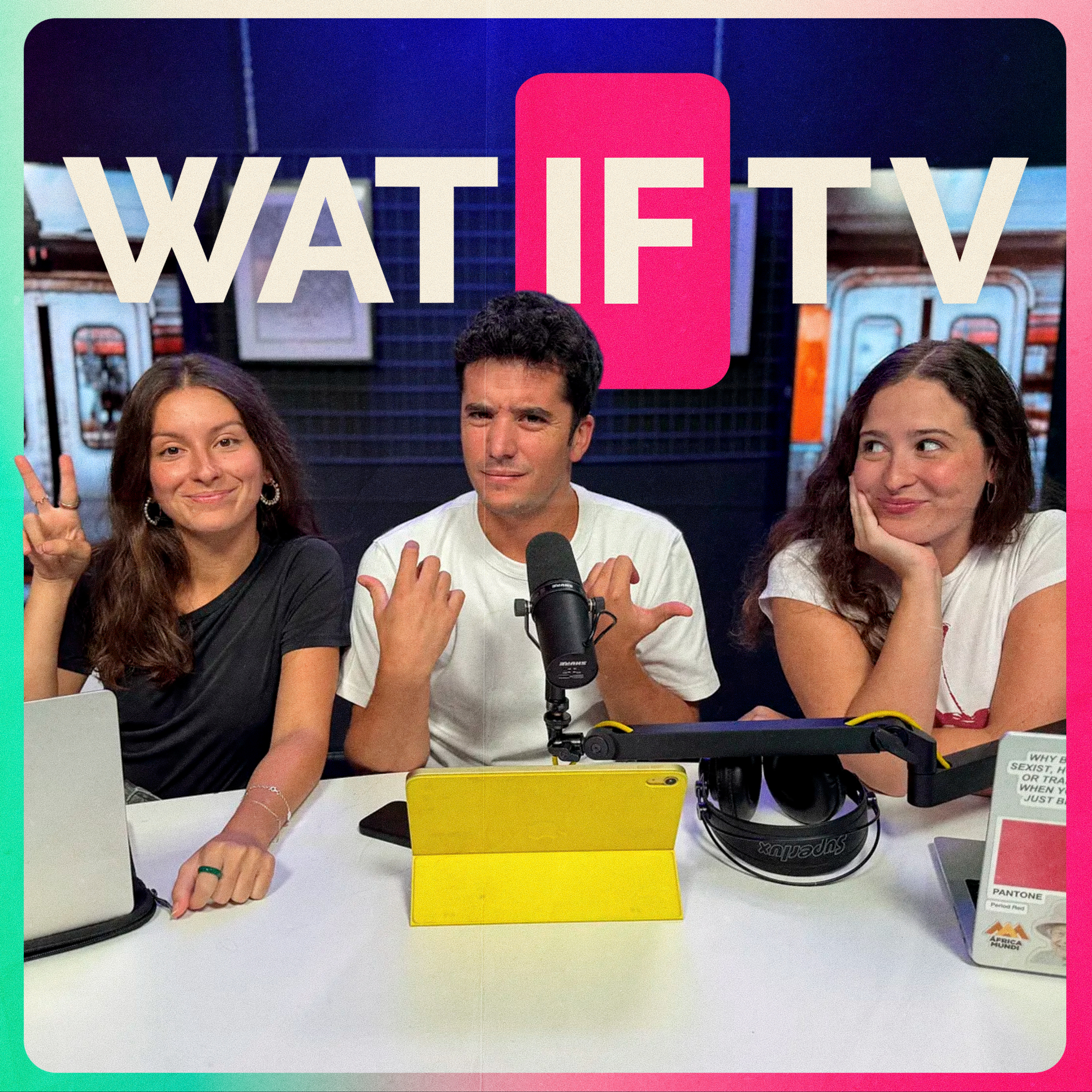 Bodas, toros mecánicos y raves del amor, con Albanta San Román y Juan Sanguino | WATIF 1x37 episode artwork