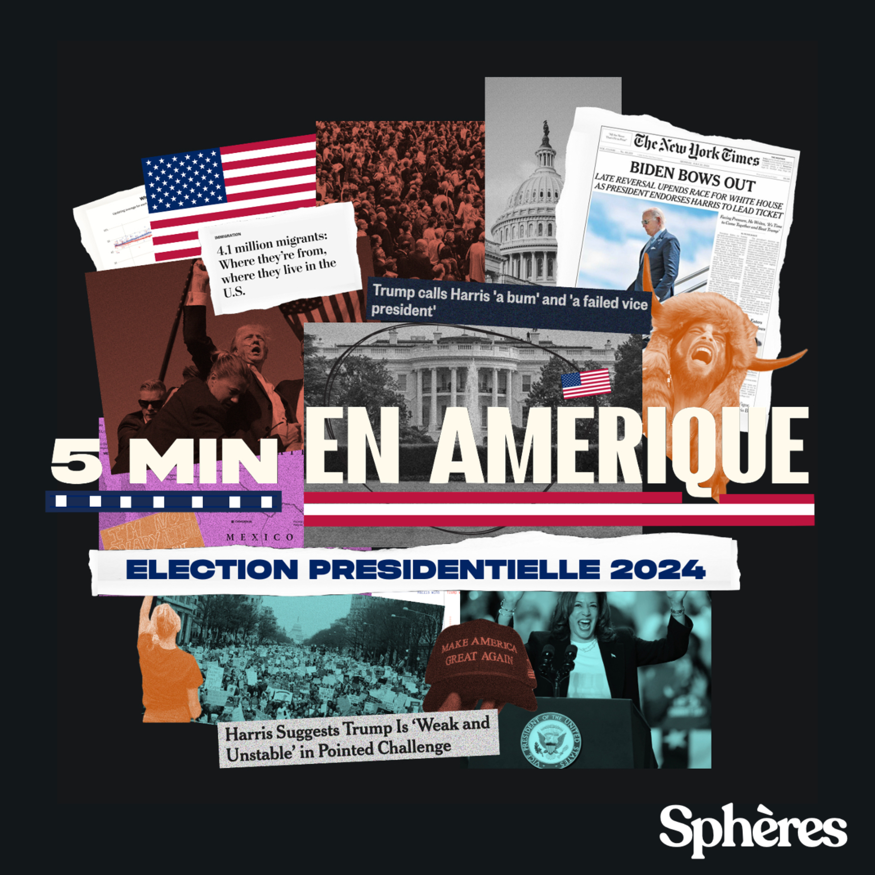 5 min en Amérique podcast artwork