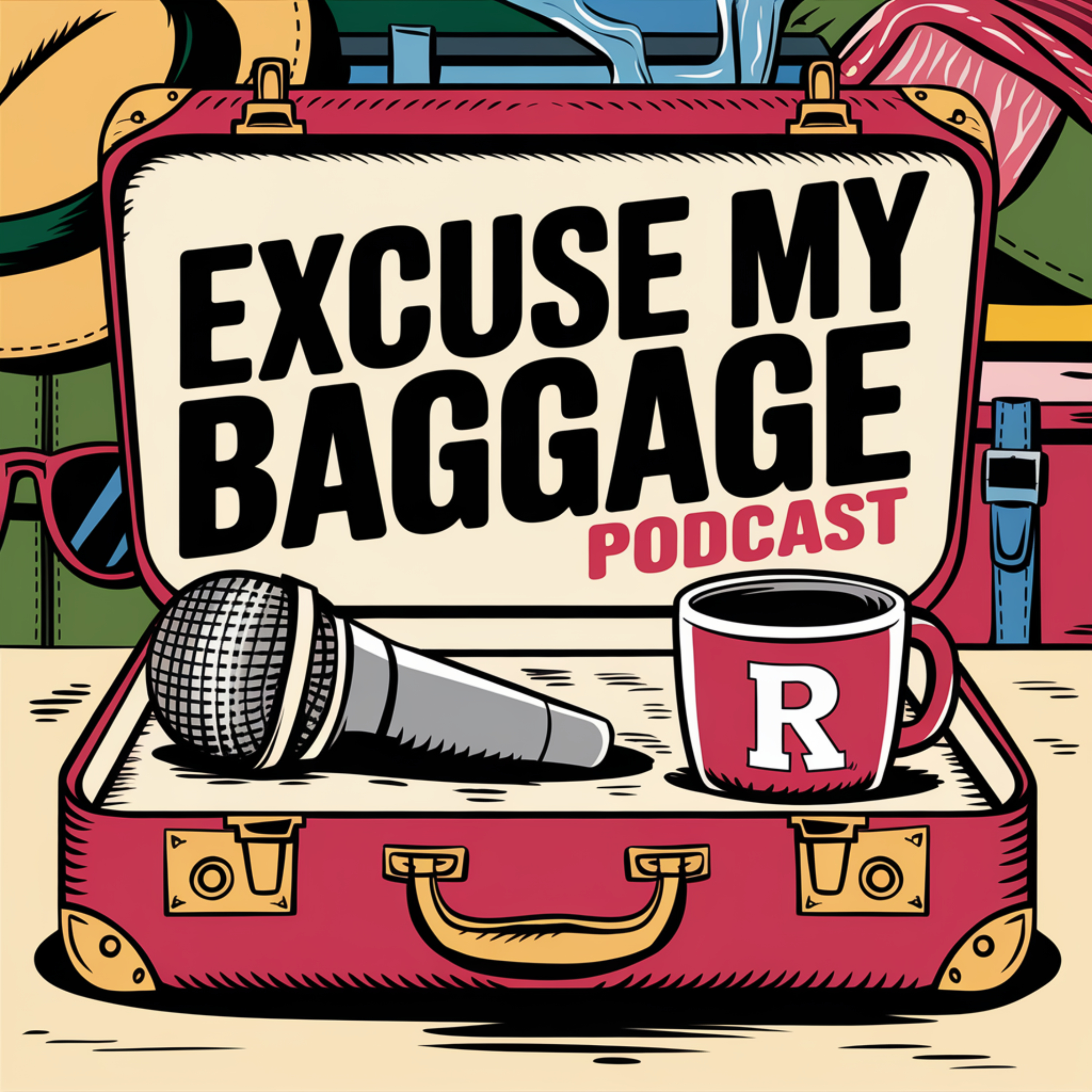 Excuse My Baggage podcast artwork