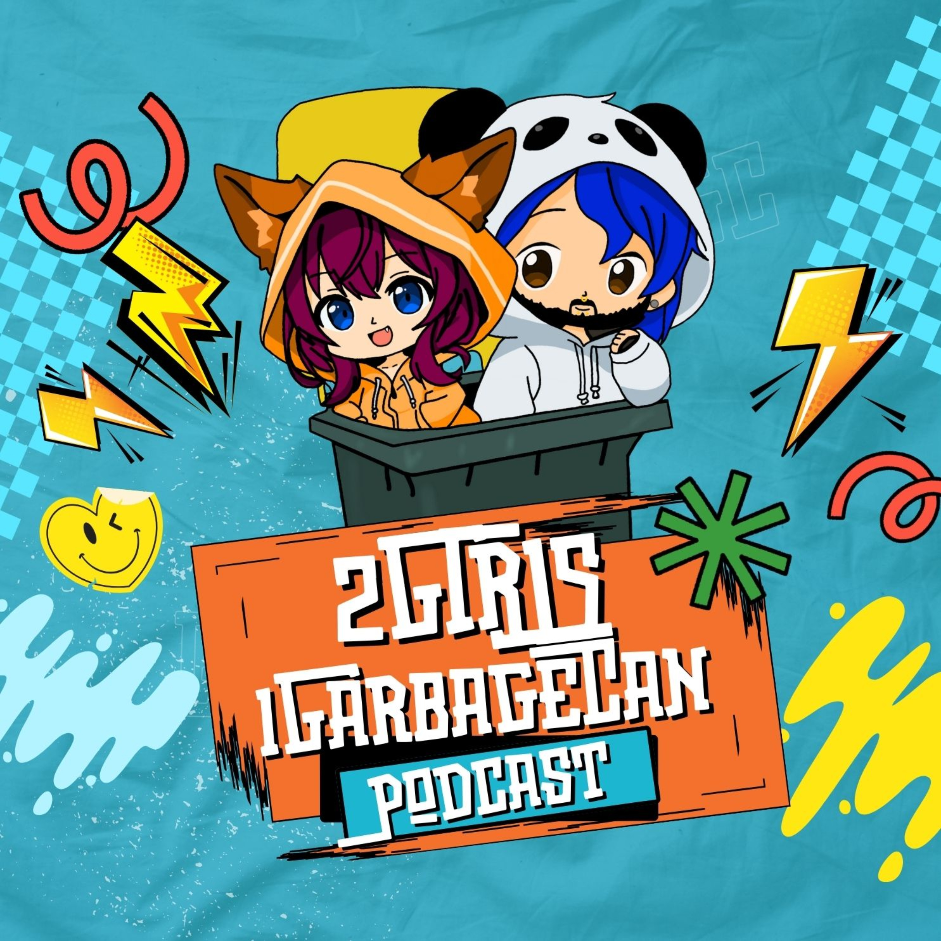 2 Girls 1 Garbage Can podcast artwork