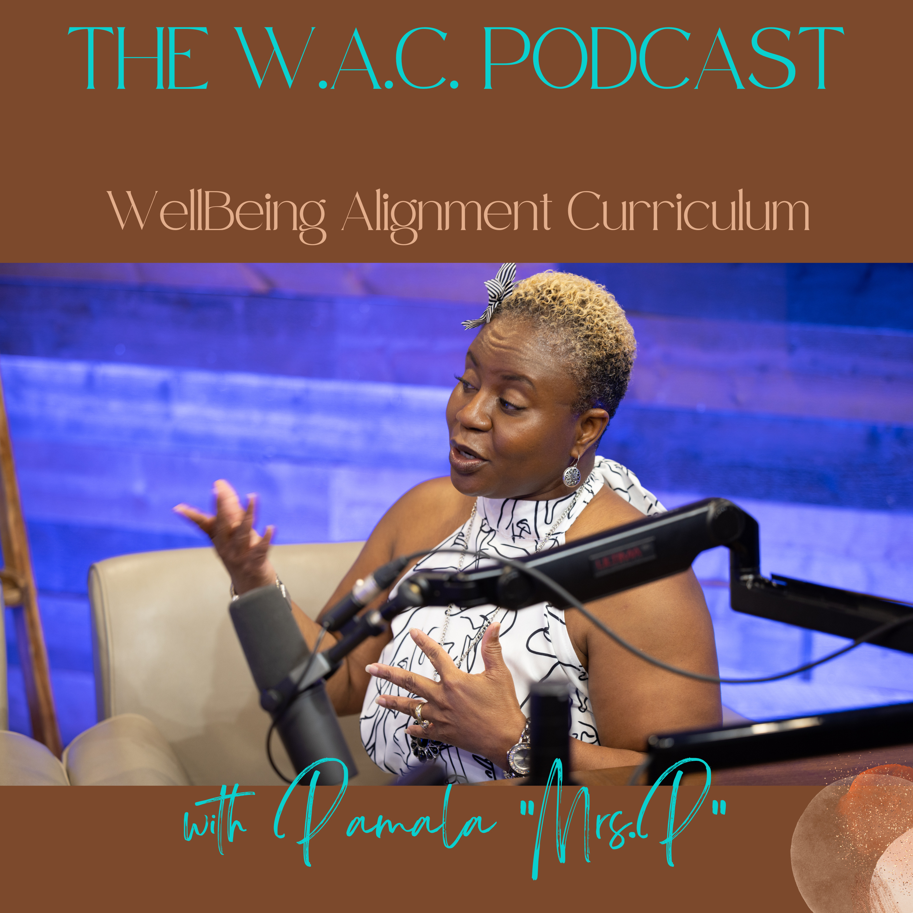 The W.A.C. with Mrs.P podcast artwork