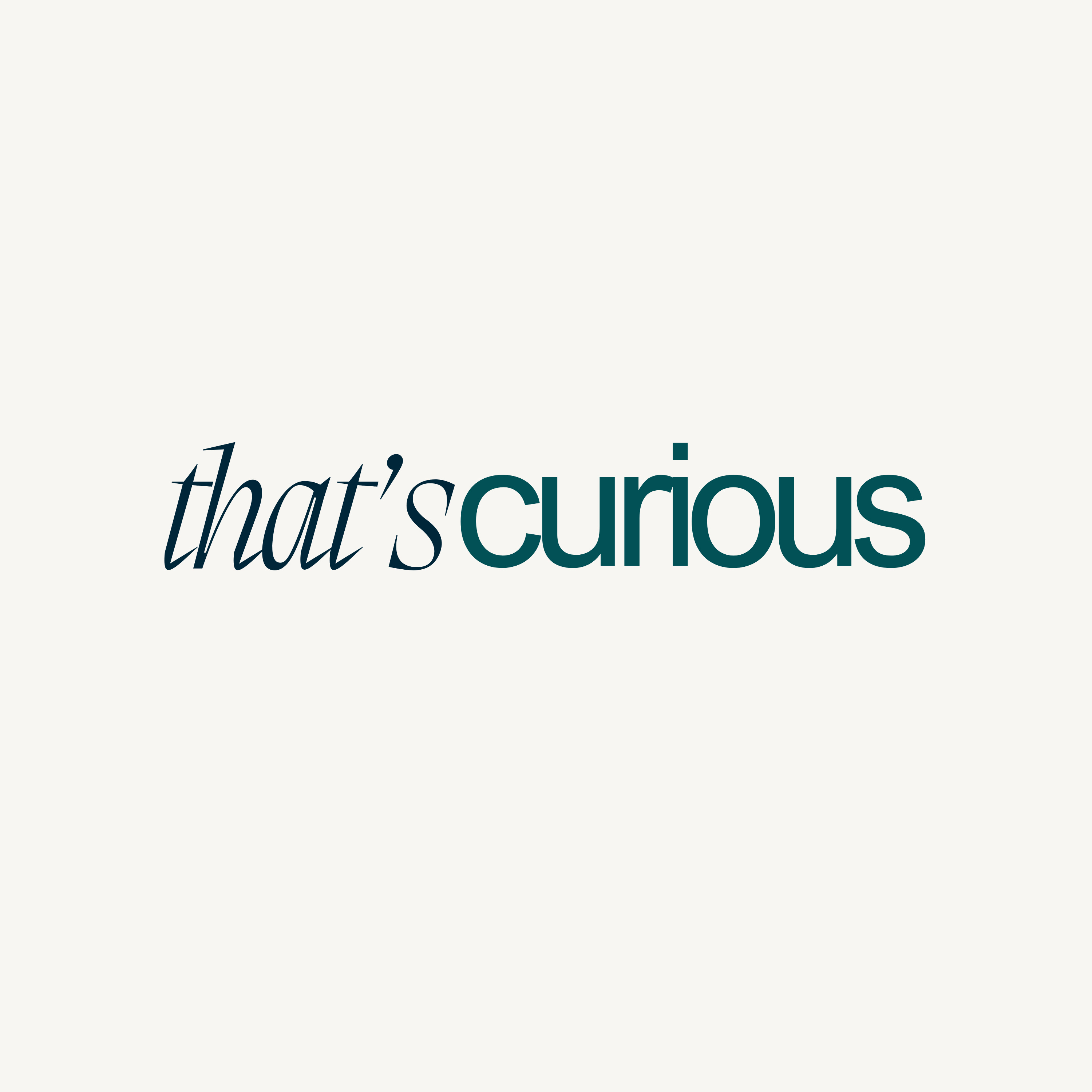 That\'s Curious