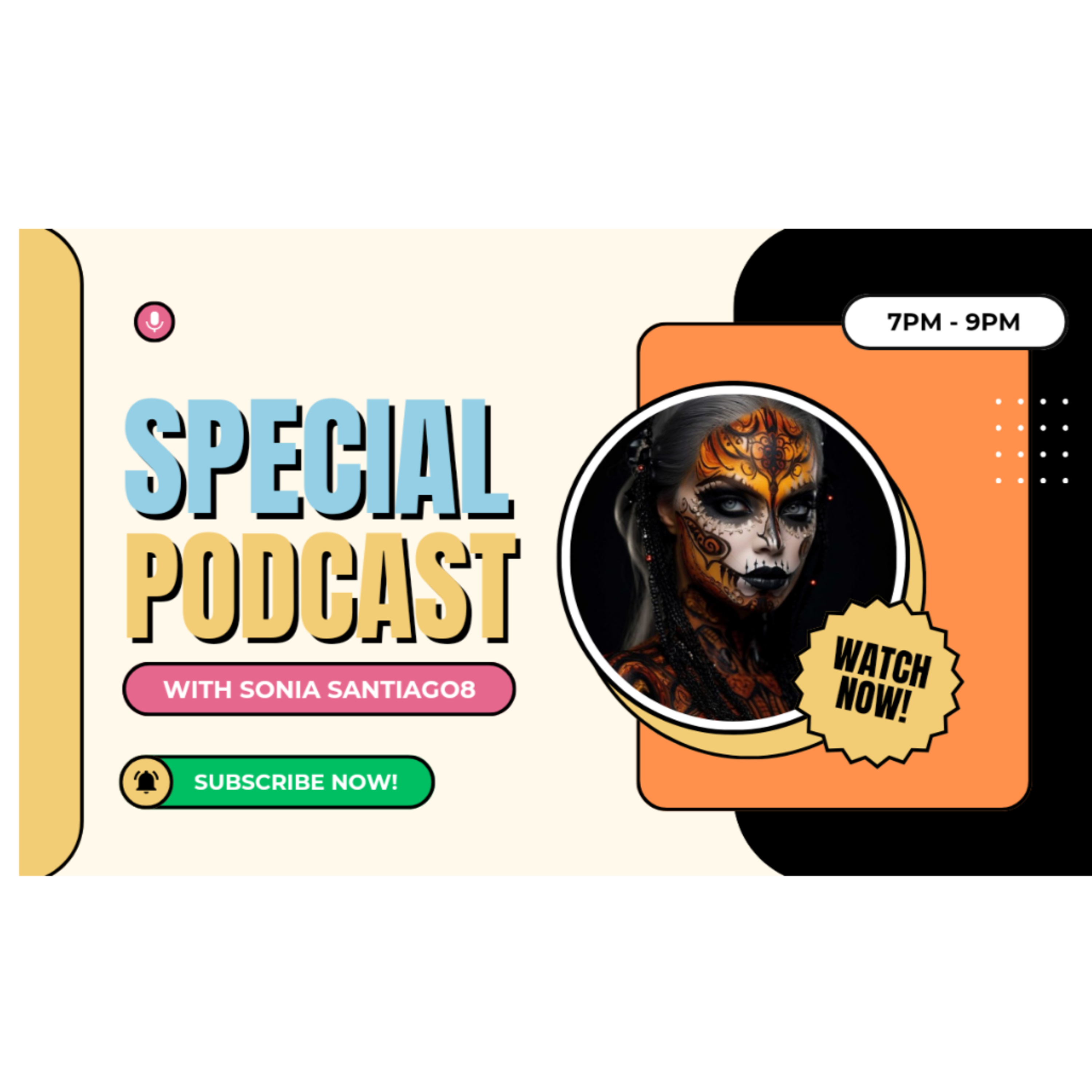 Sonia and chaddy Halloween podcast podcast artwork