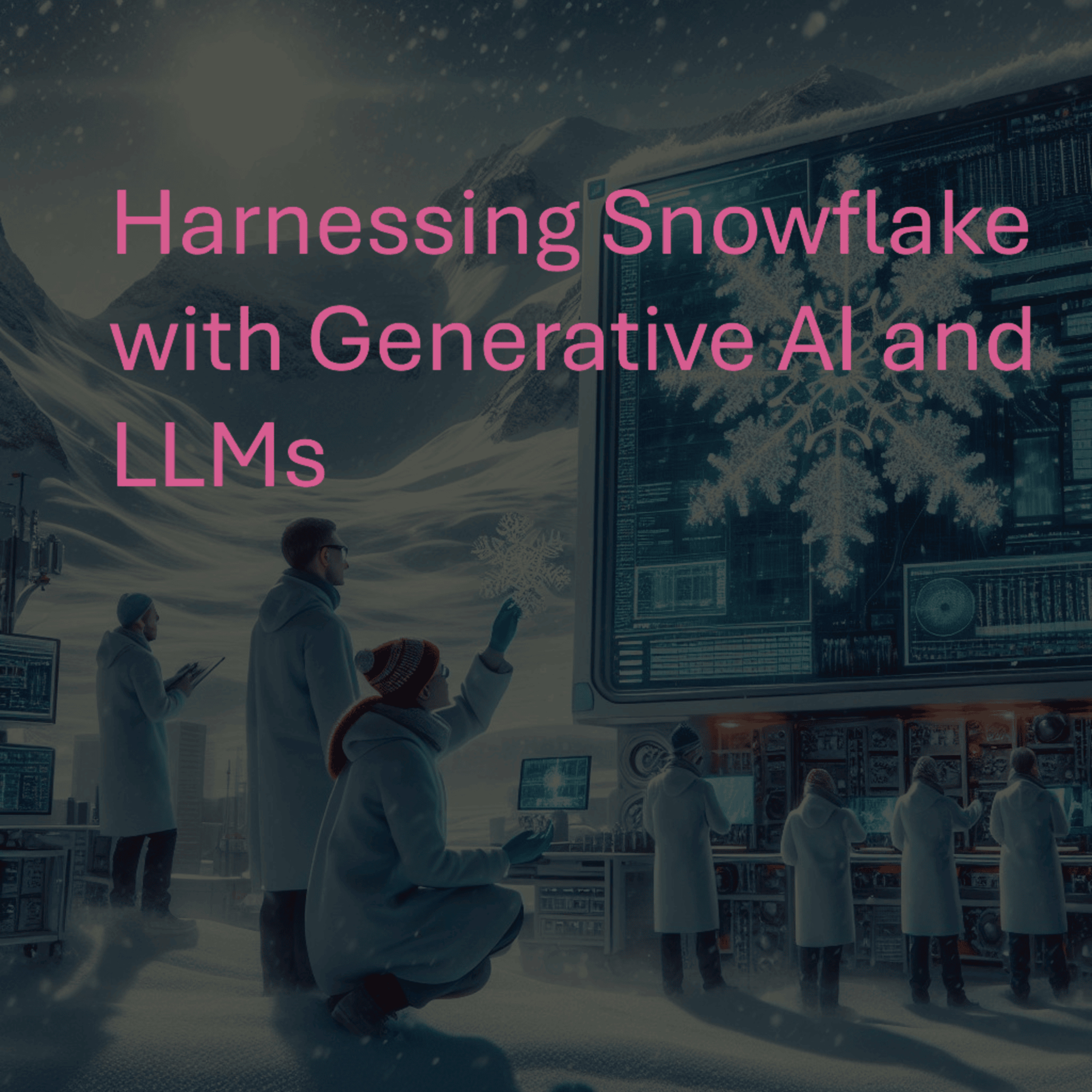  Harnessing Snowflake with Generative AI and LLMs