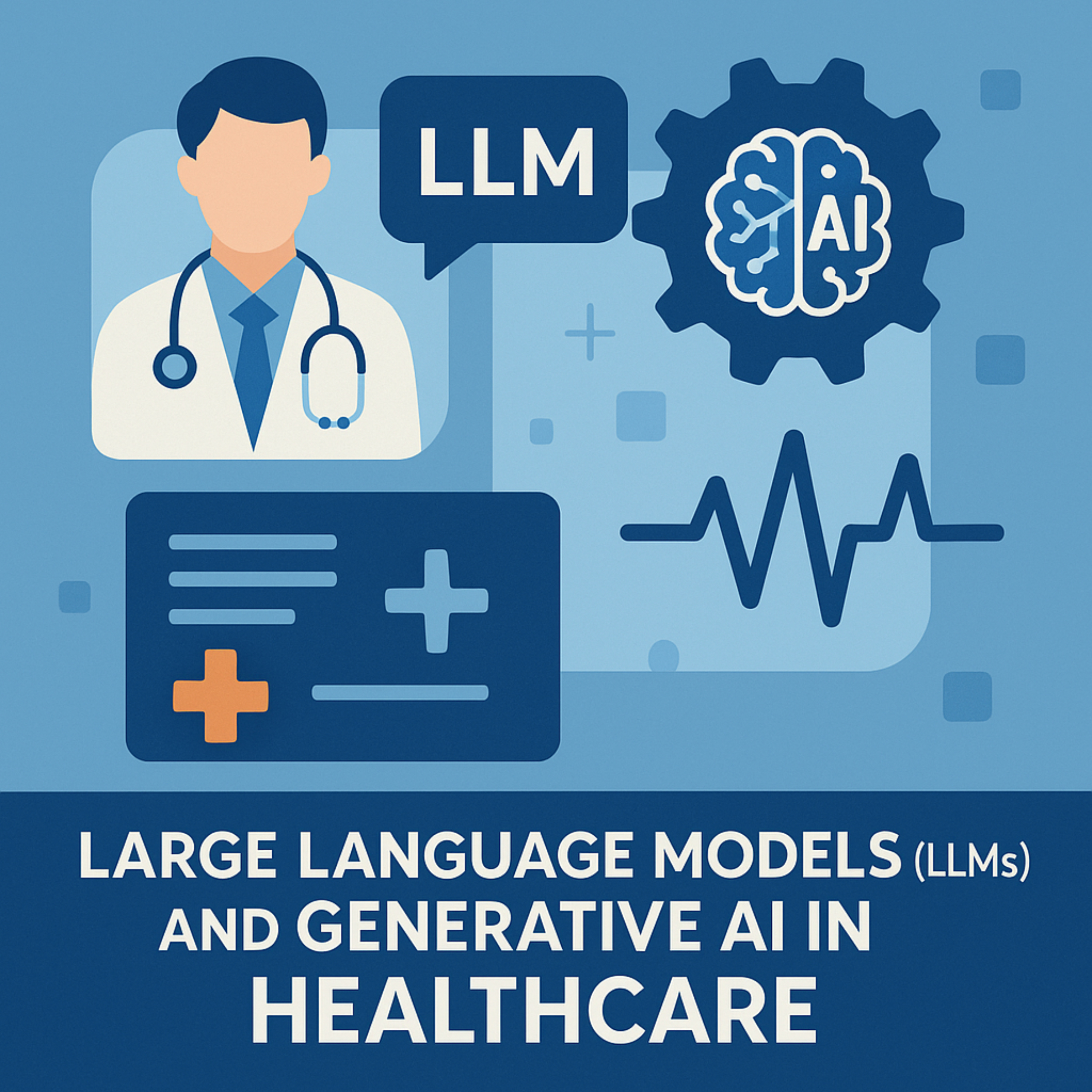  Large language models (LLMs) and generative AI in healthcare.
